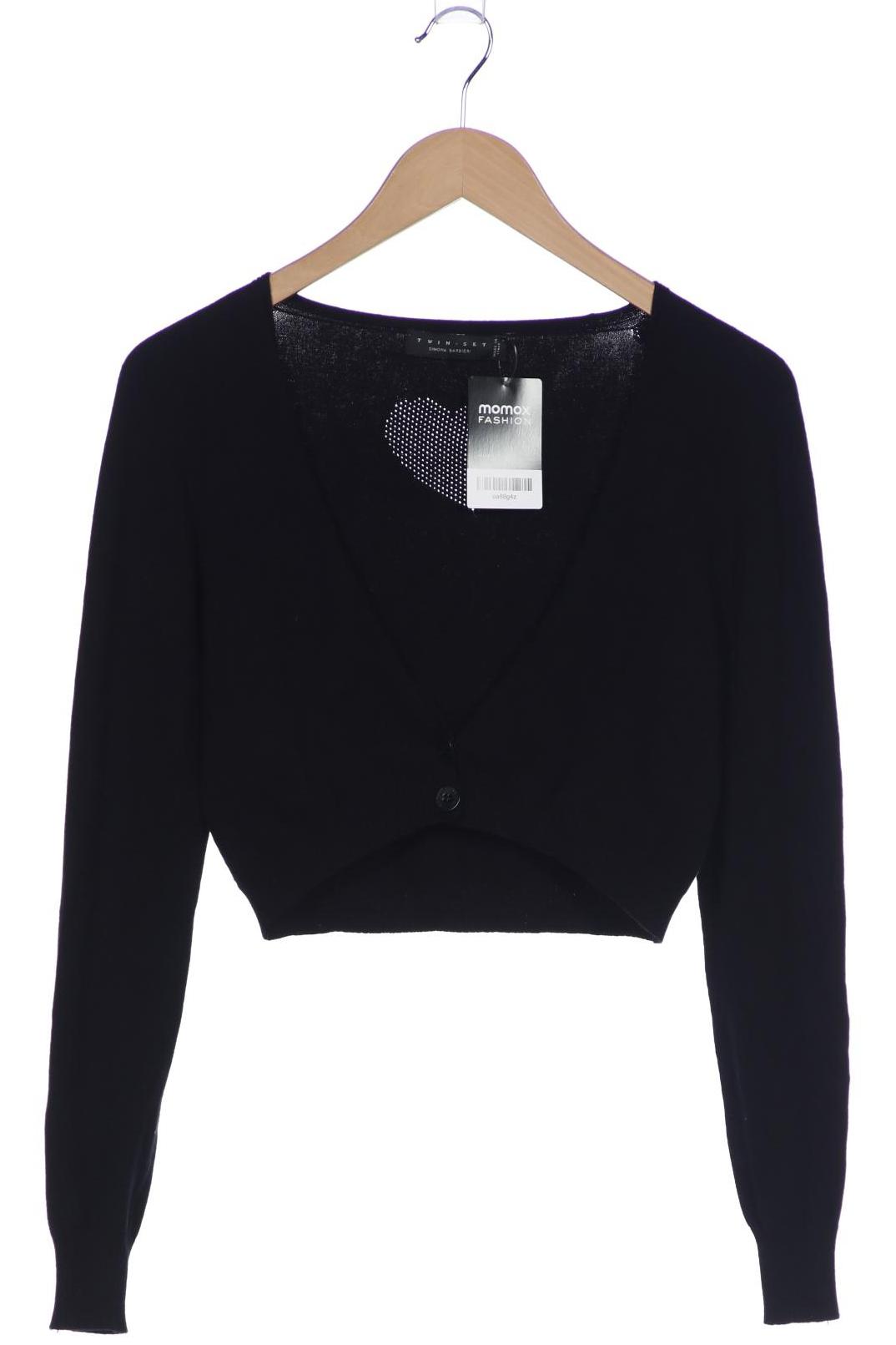

Twinset Damen Strickjacke, schwarz, Gr. 44