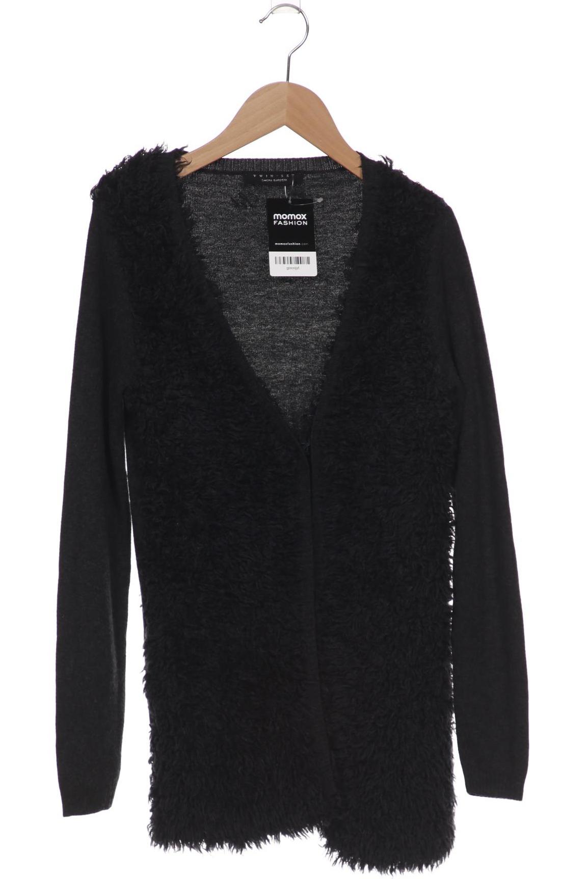 

Twinset Damen Strickjacke, grau, Gr. 36