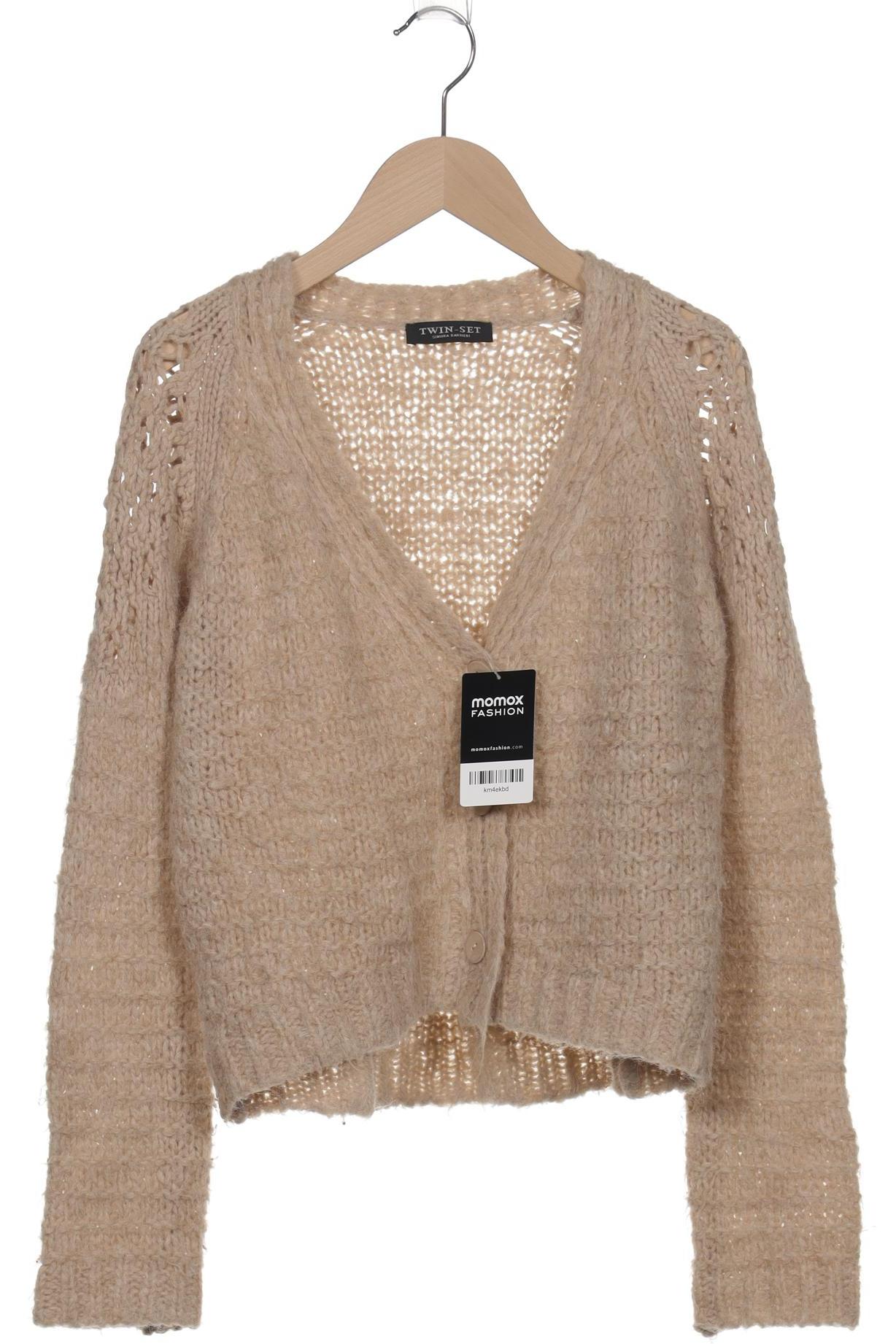 

Twinset Damen Strickjacke, beige, Gr. 38