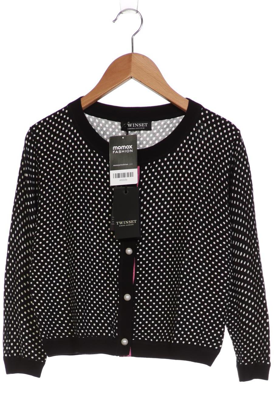

Twinset Damen Strickjacke, schwarz, Gr. 36