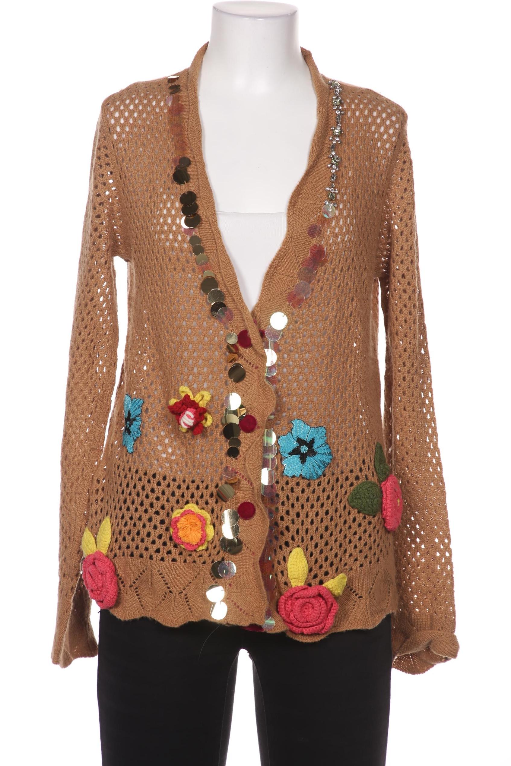 

Twinset Damen Strickjacke, braun, Gr. 34