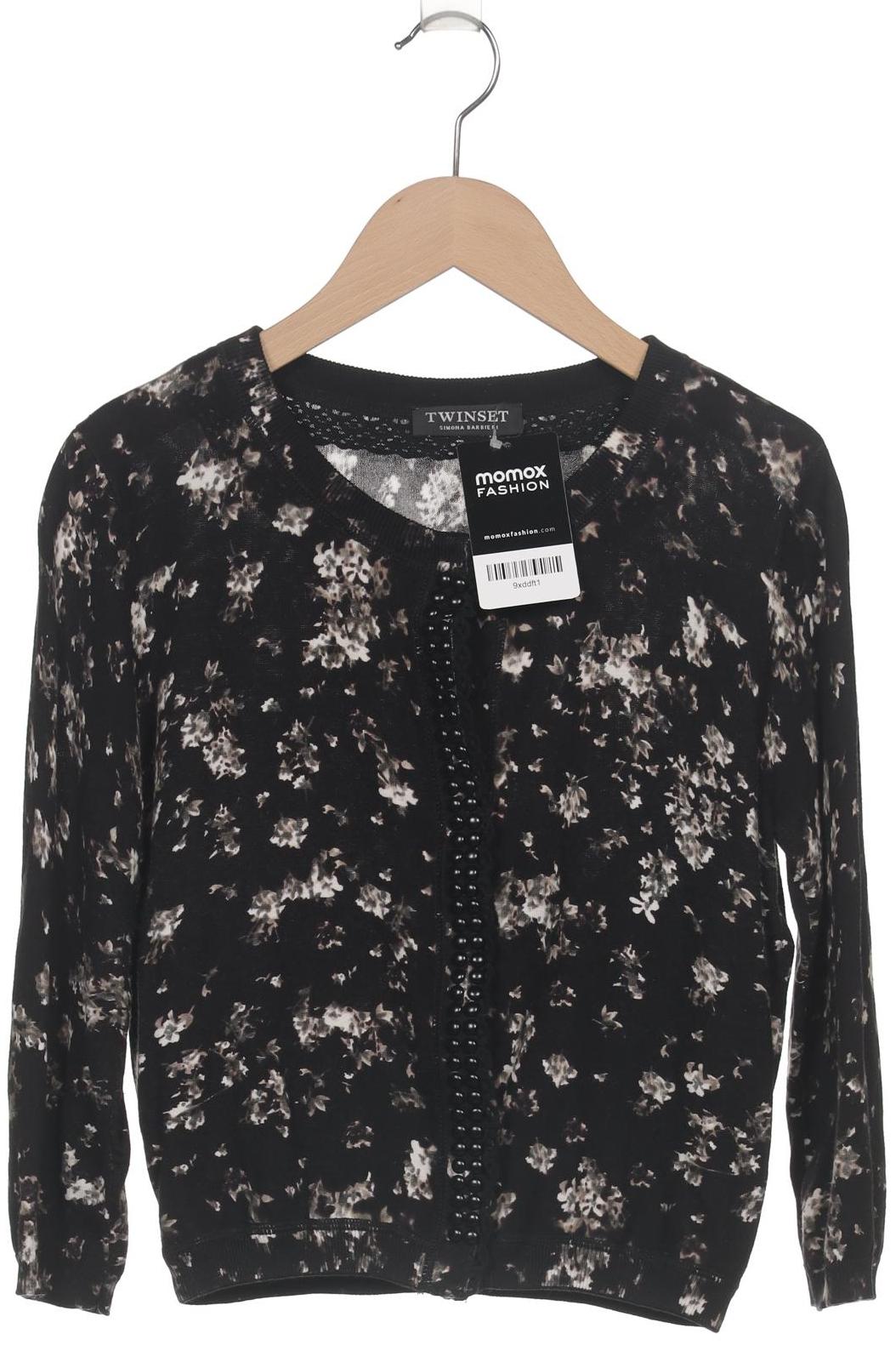 

Twinset Damen Strickjacke, schwarz, Gr. 36
