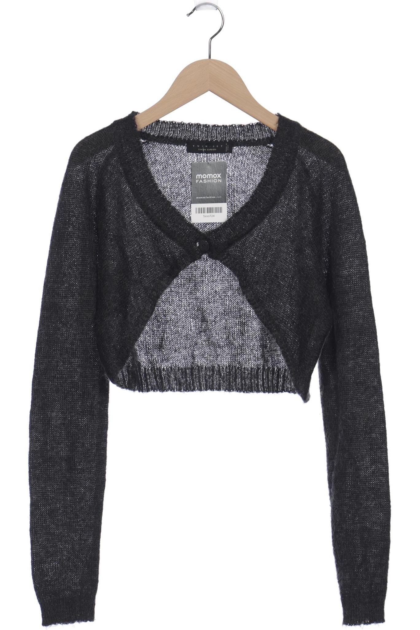 

Twinset Damen Strickjacke, grau, Gr. 38
