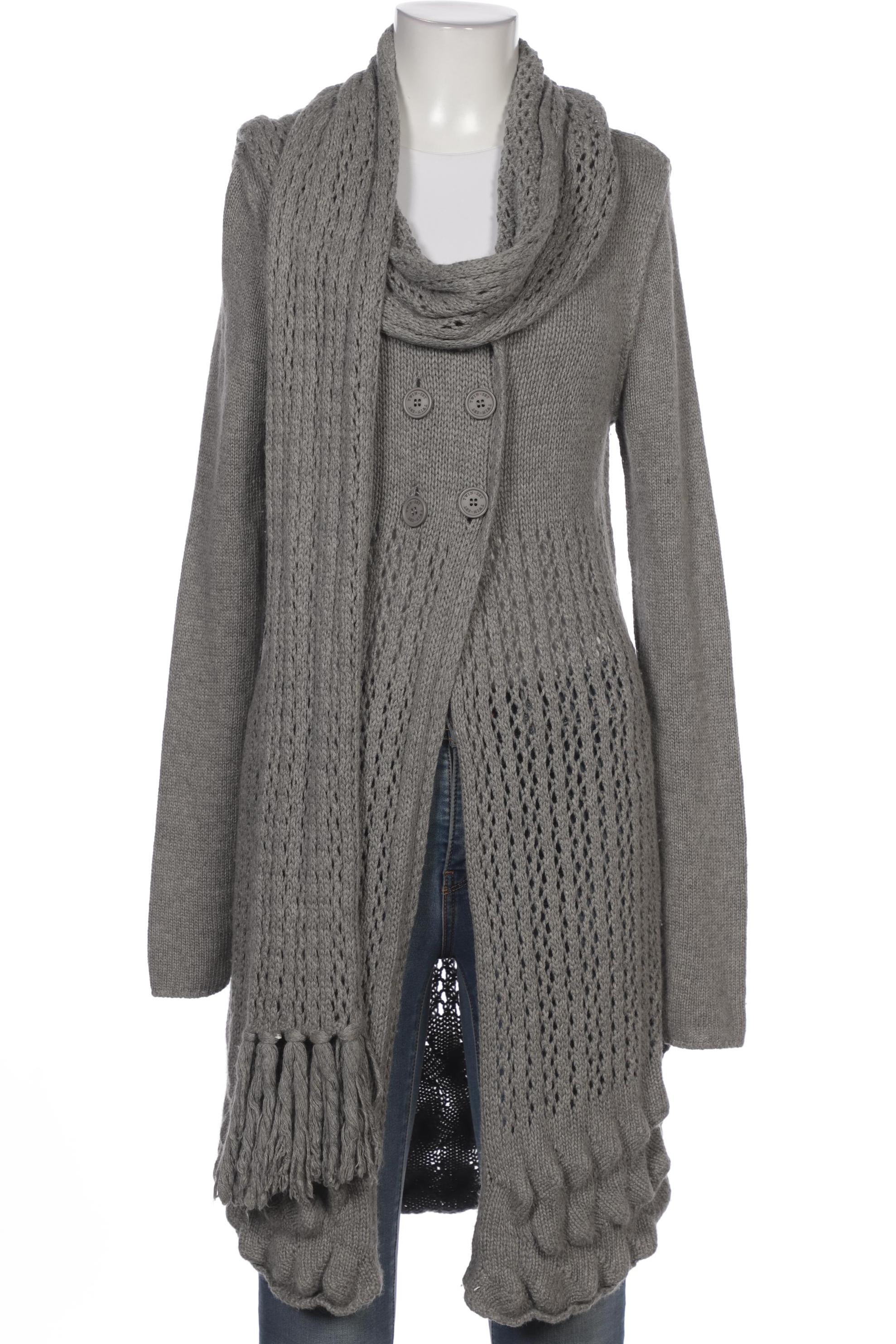 

Twinset Damen Strickjacke, grau, Gr. 36
