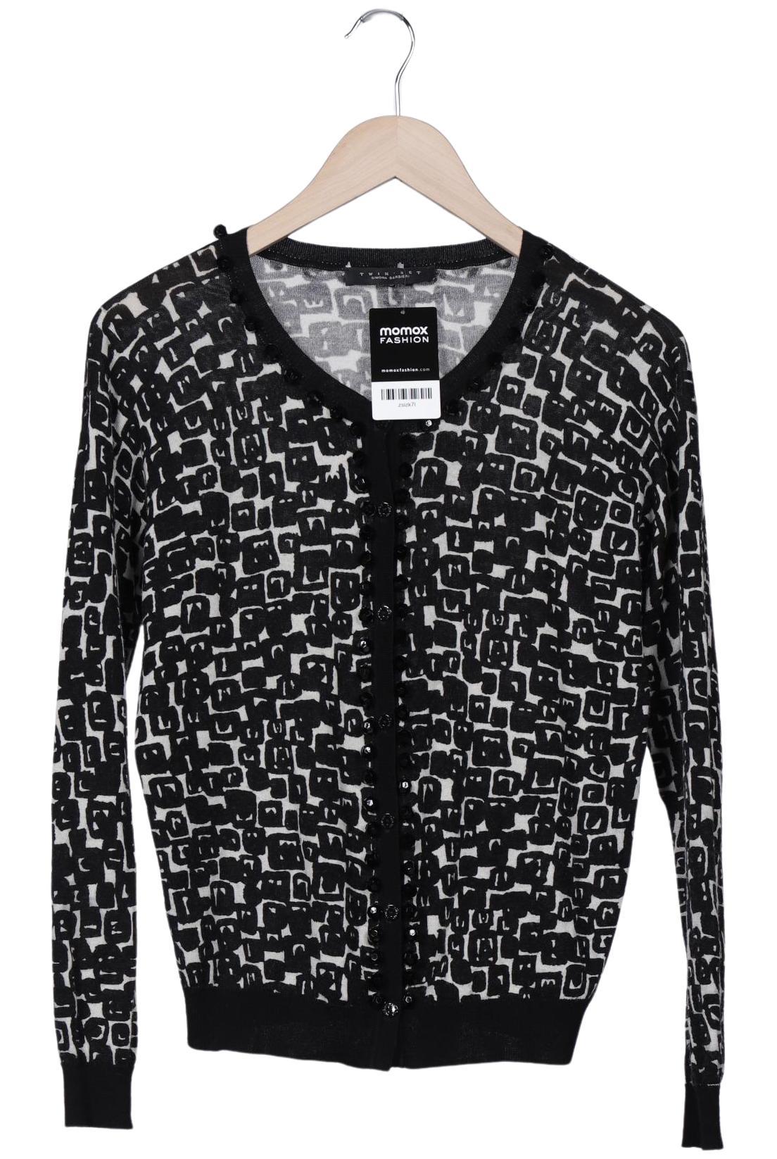 

Twinset Damen Strickjacke, schwarz, Gr. 36