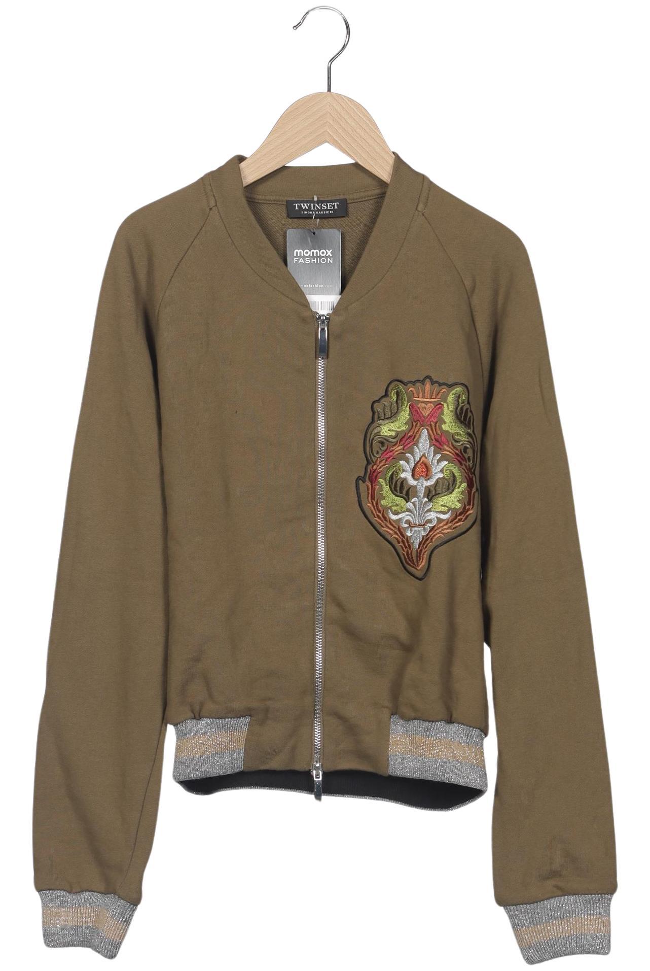 

Twinset Damen Sweatshirt, grün, Gr. 36