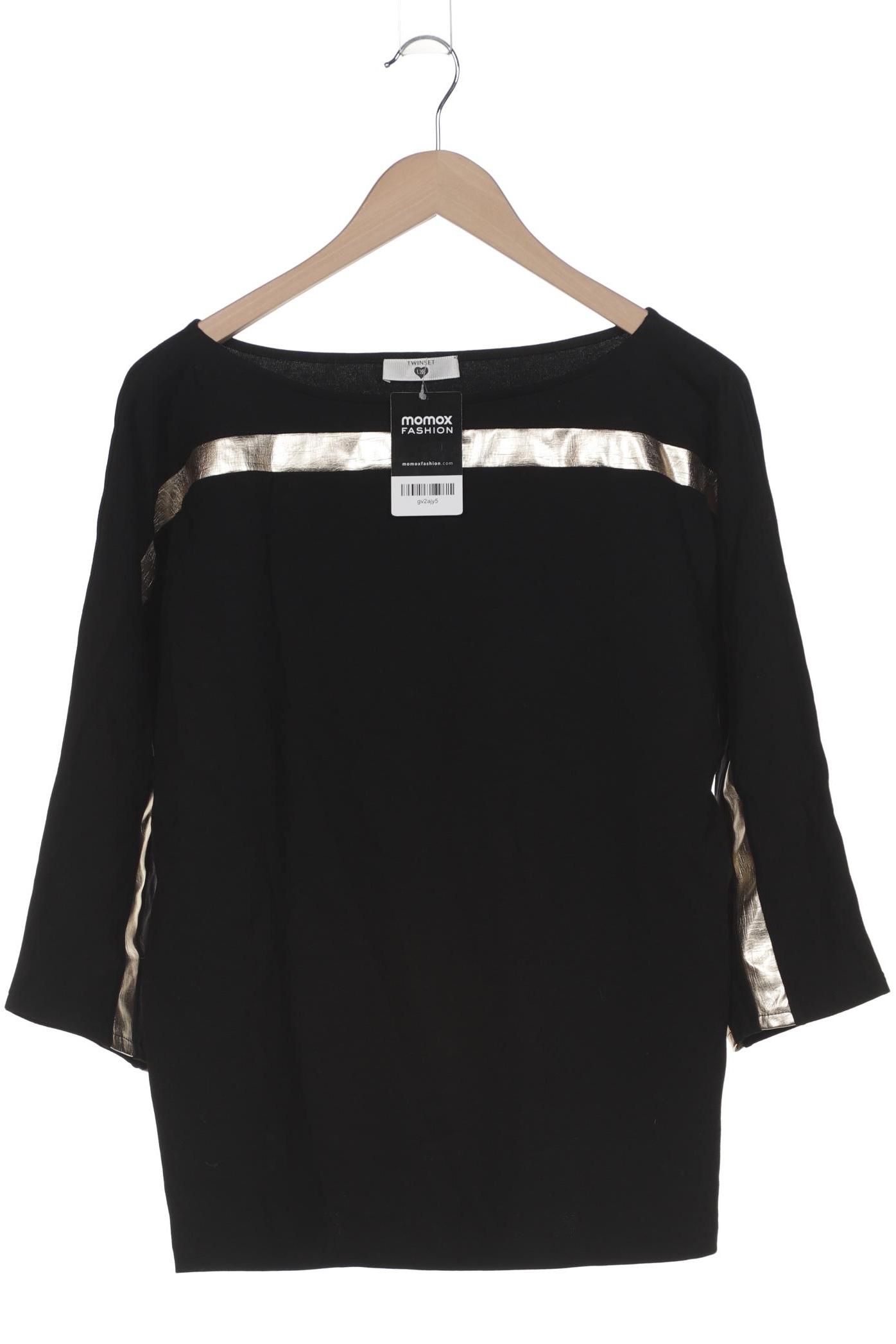 

Twinset Damen Sweatshirt, schwarz, Gr. 36