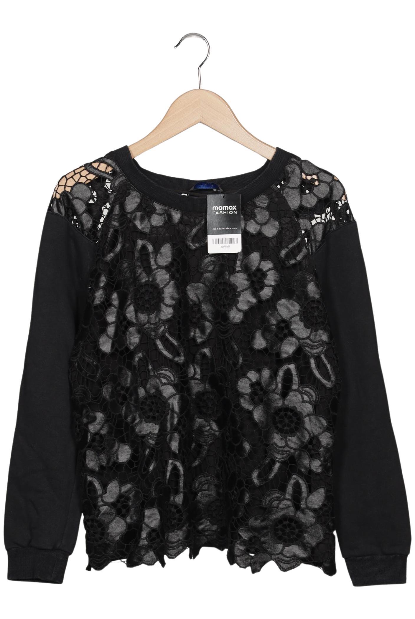 

Twinset Damen Sweatshirt, schwarz, Gr. 38