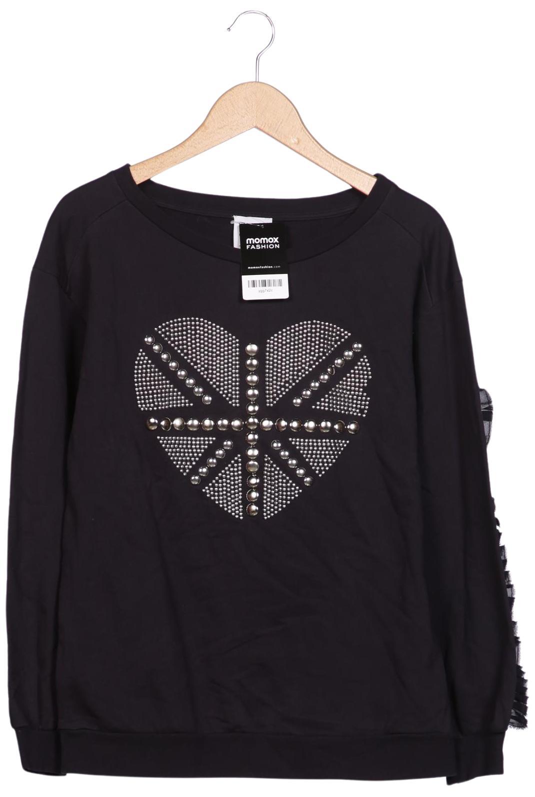 

Twinset Damen Sweatshirt, schwarz, Gr. 38