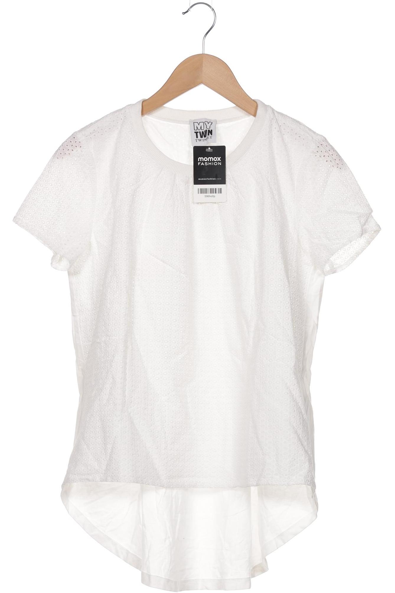 

Twinset Damen T-Shirt, weiß, Gr. 36