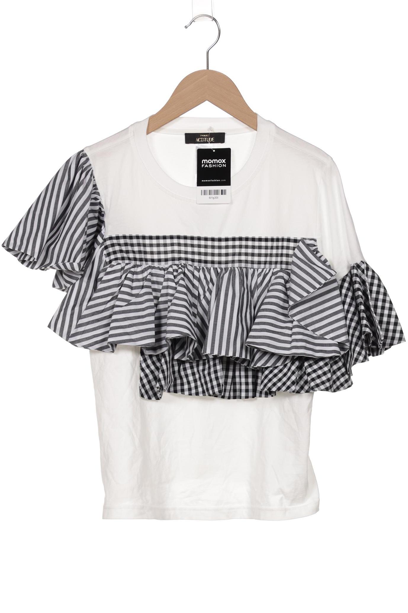 

TWINSET Damen T-Shirt, weiß