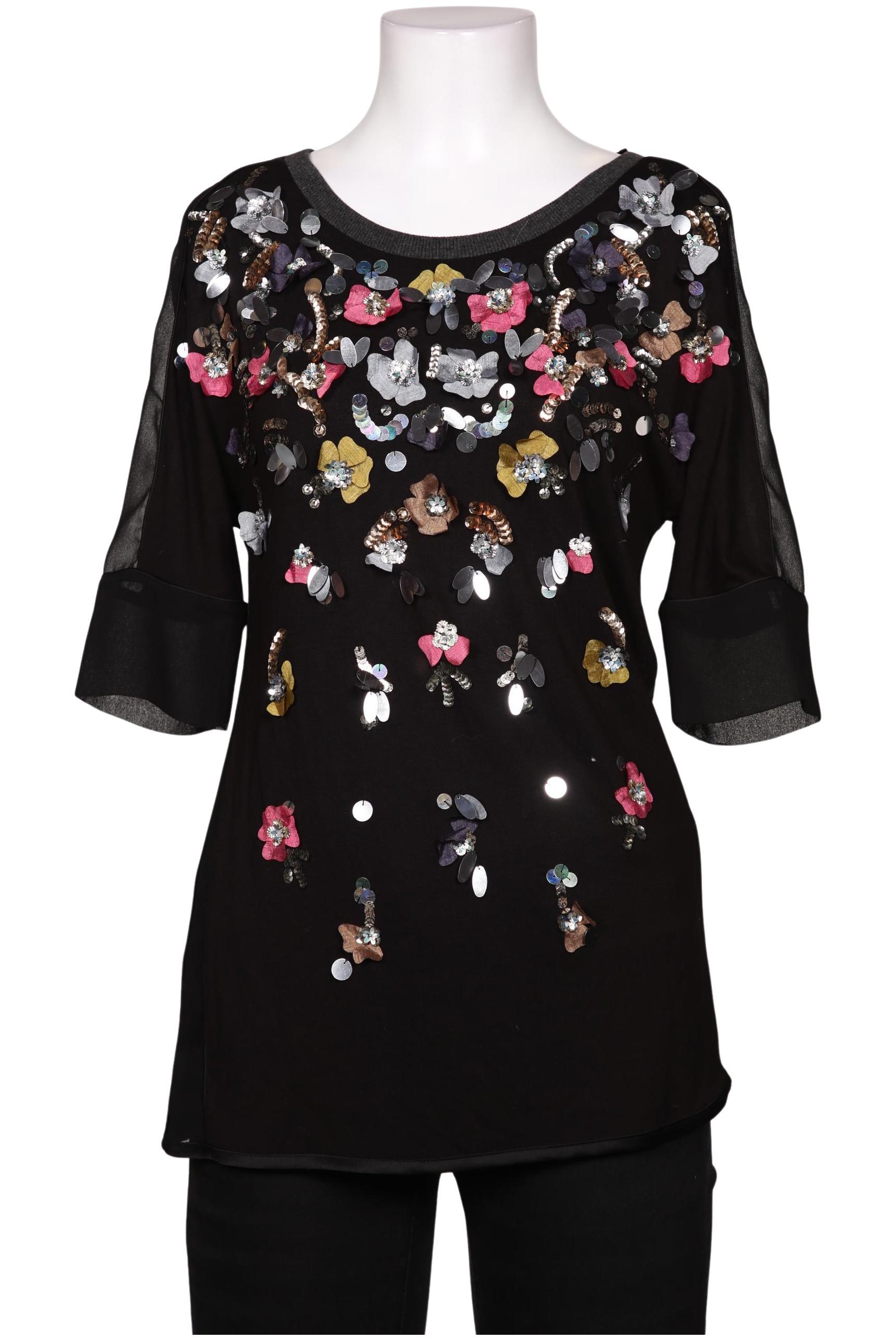 

Twinset Damen T-Shirt, schwarz, Gr. 34