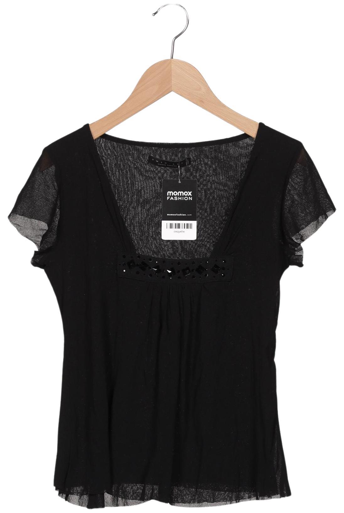 

Twinset Damen T-Shirt, schwarz, Gr. 36