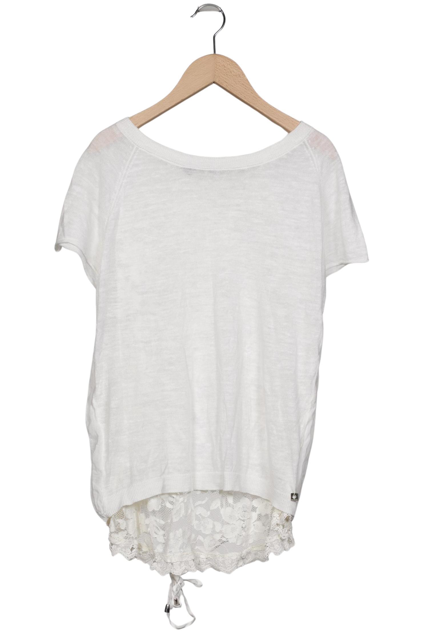 

Twinset Damen T-Shirt, cremeweiß, Gr. 38