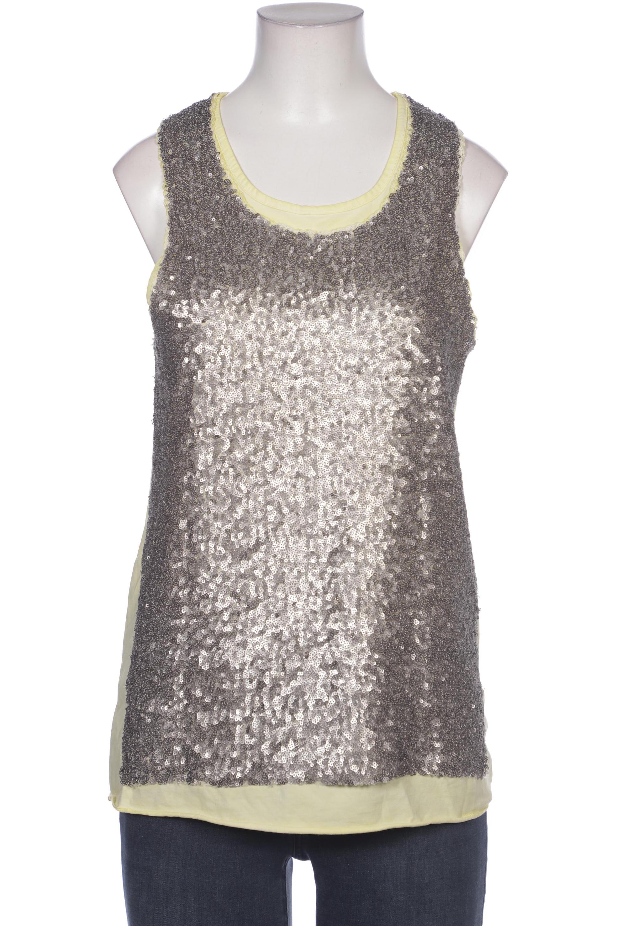 

Twinset Damen Top, gelb, Gr. 38