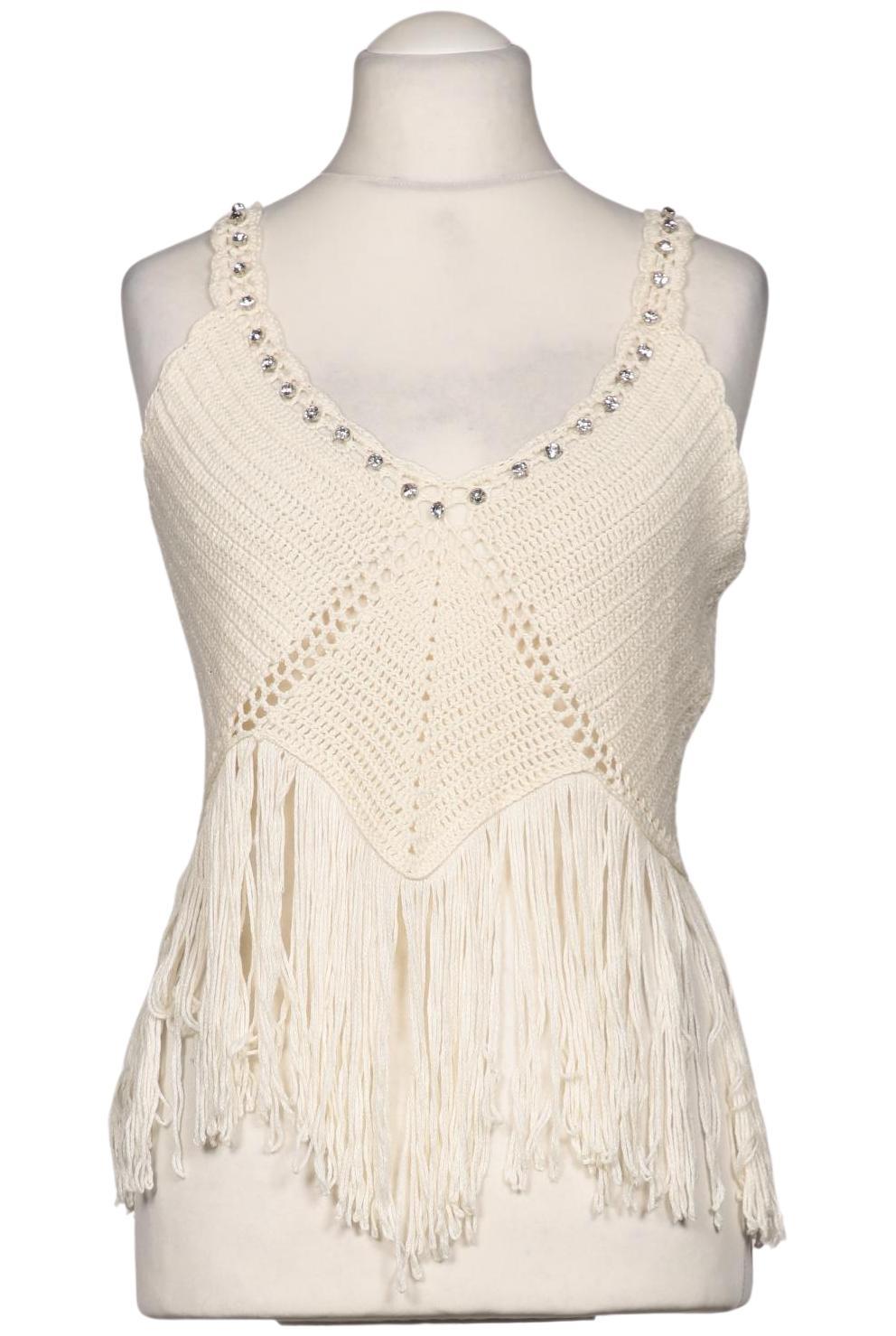 

Twinset Damen Top, cremeweiß, Gr. 42