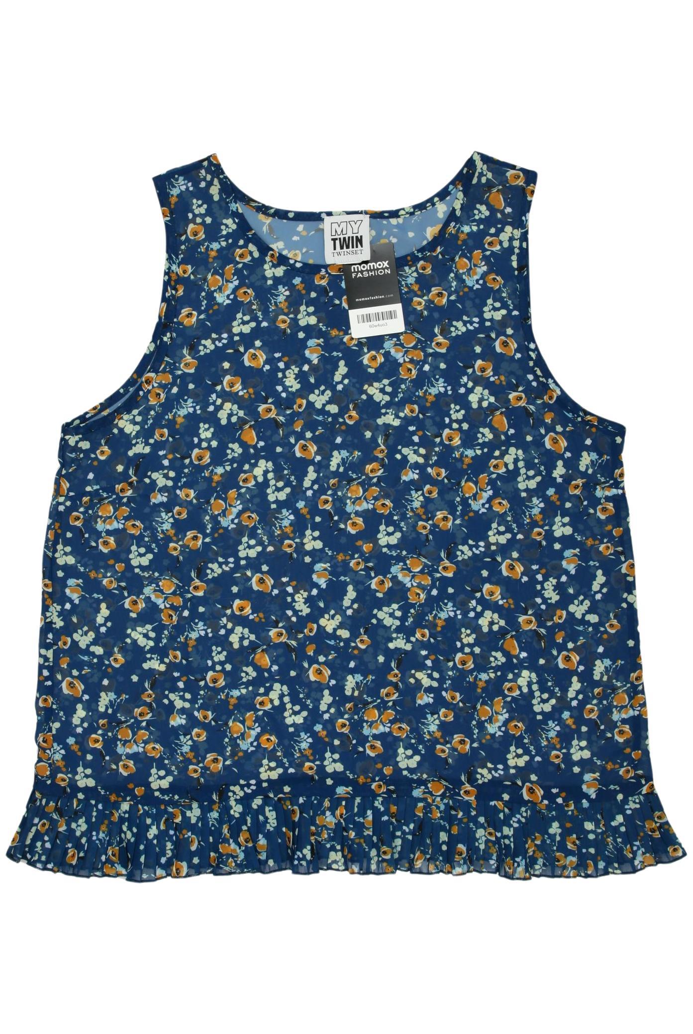 

Twinset Damen Top, blau, Gr. 42