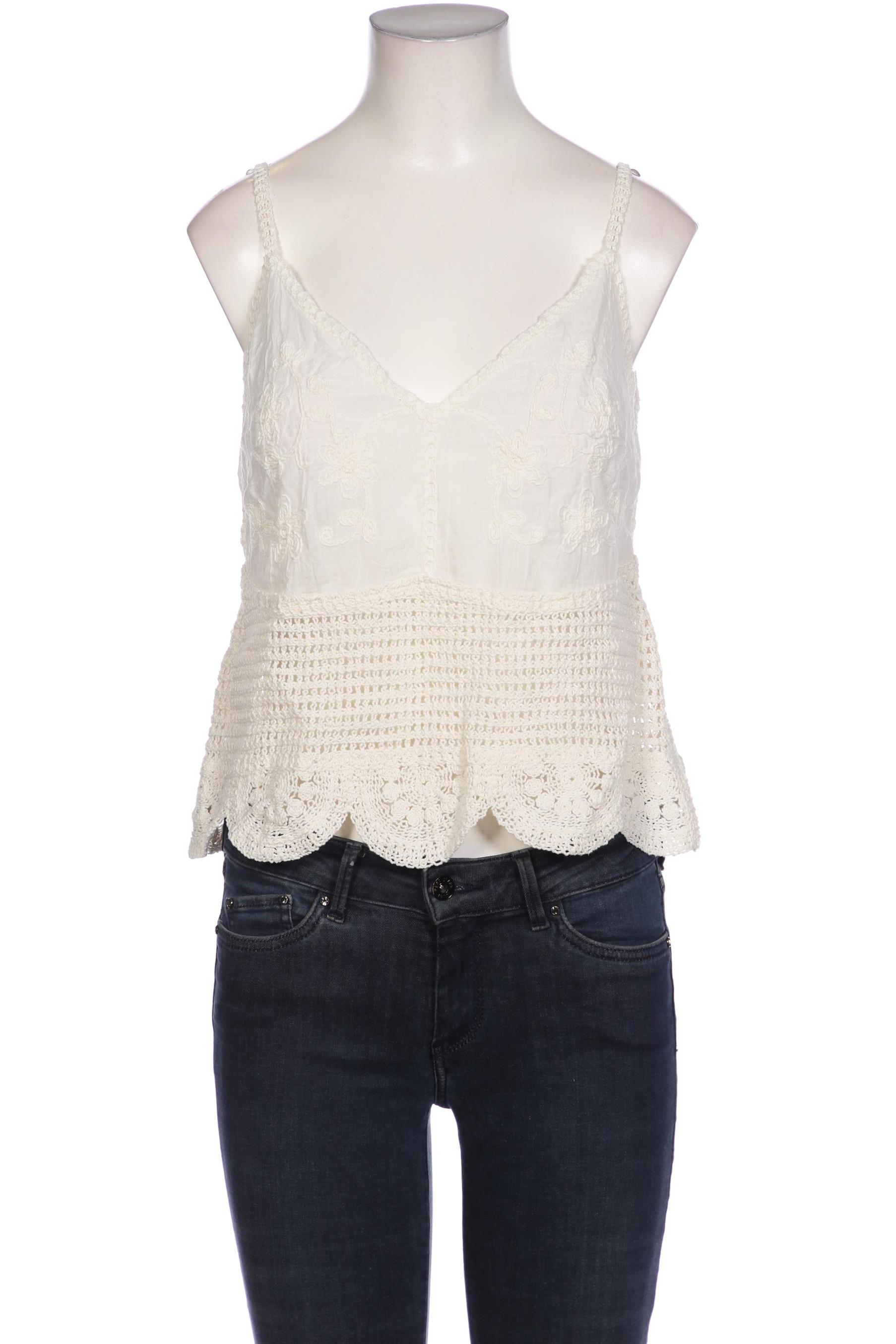 

Twinset Damen Top, cremeweiß, Gr. 36