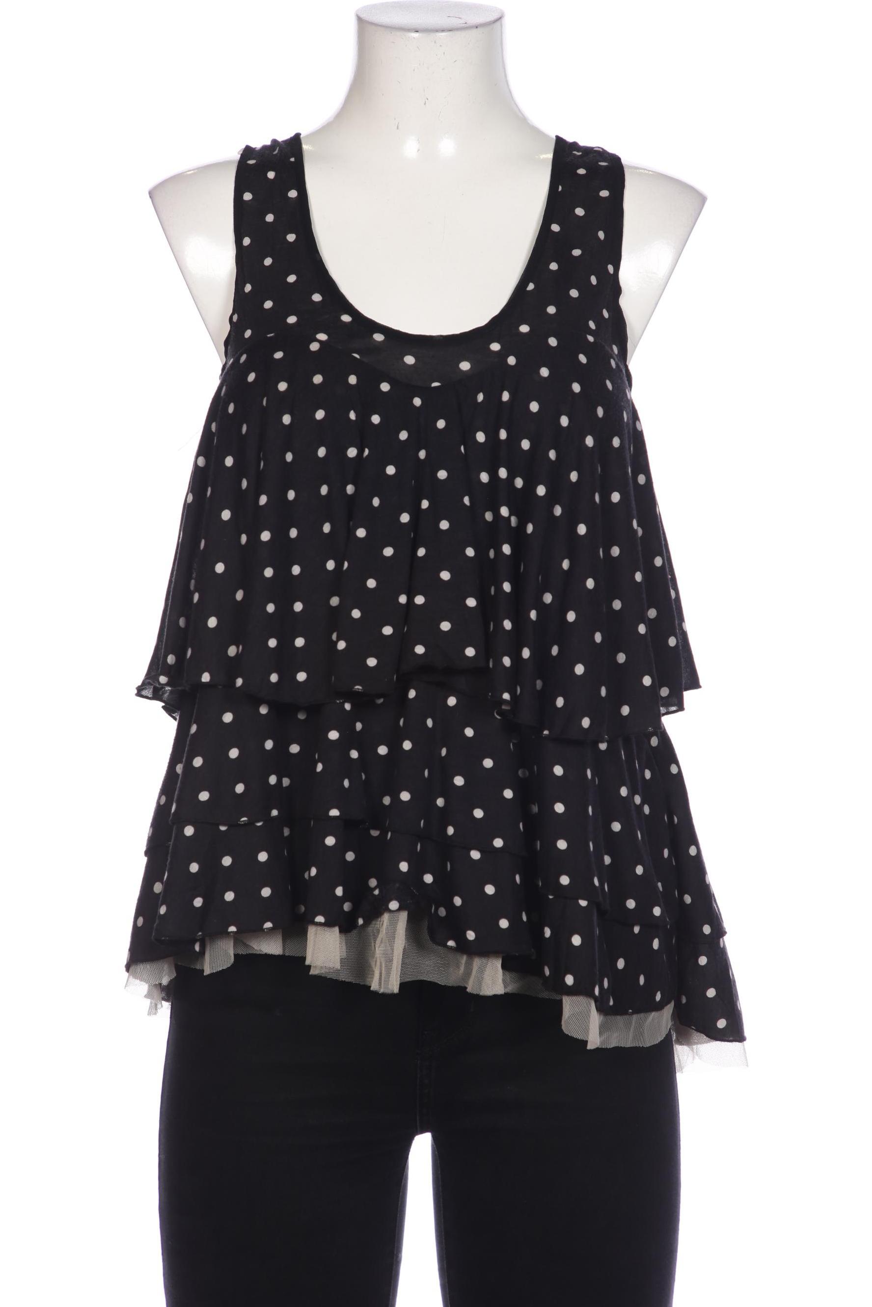 

Twinset Damen Top, schwarz, Gr. 38