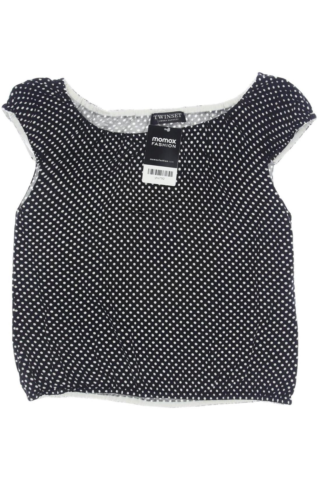 

Twinset Damen Top, schwarz, Gr. 36