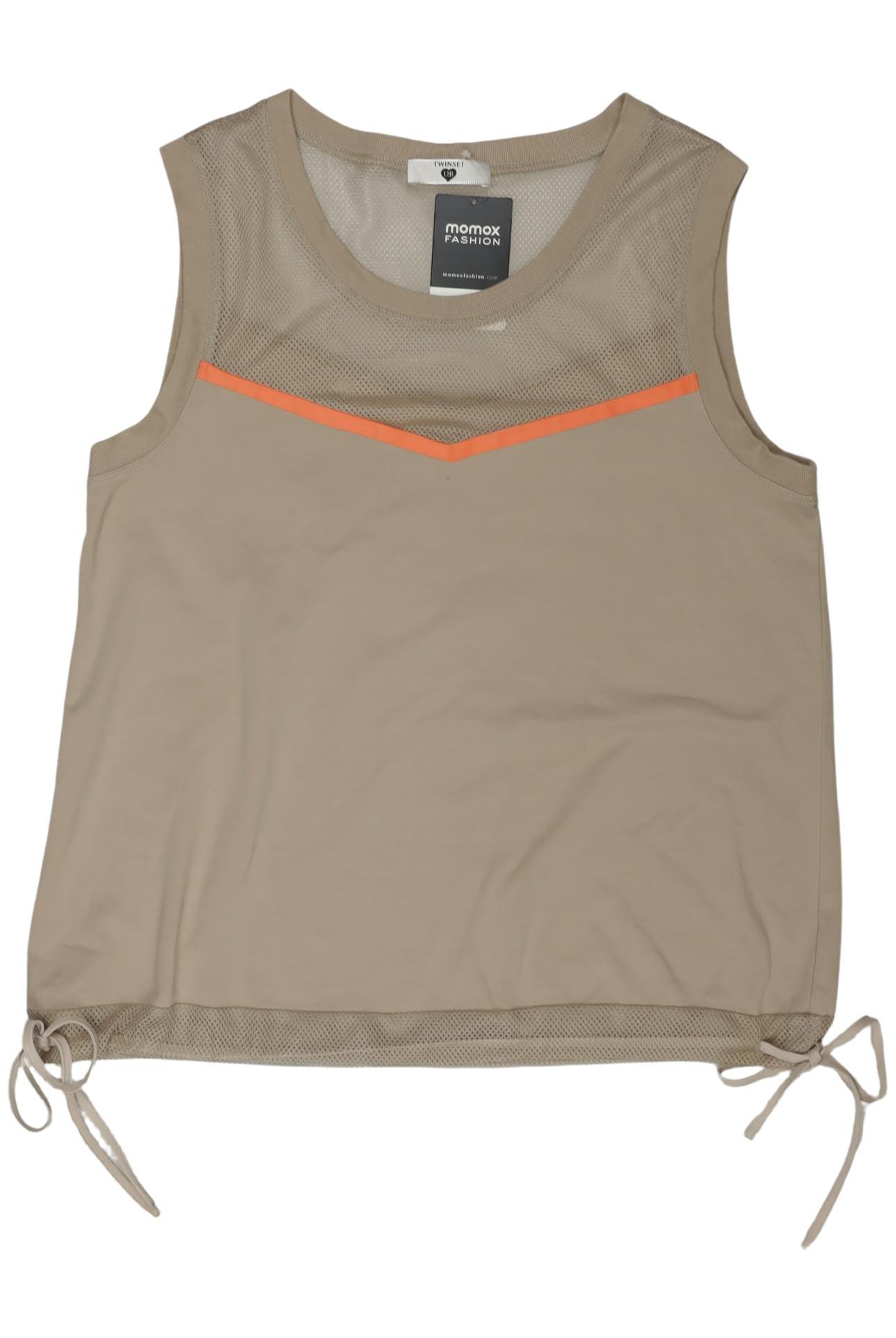 

Twinset Damen Top, beige, Gr. 42