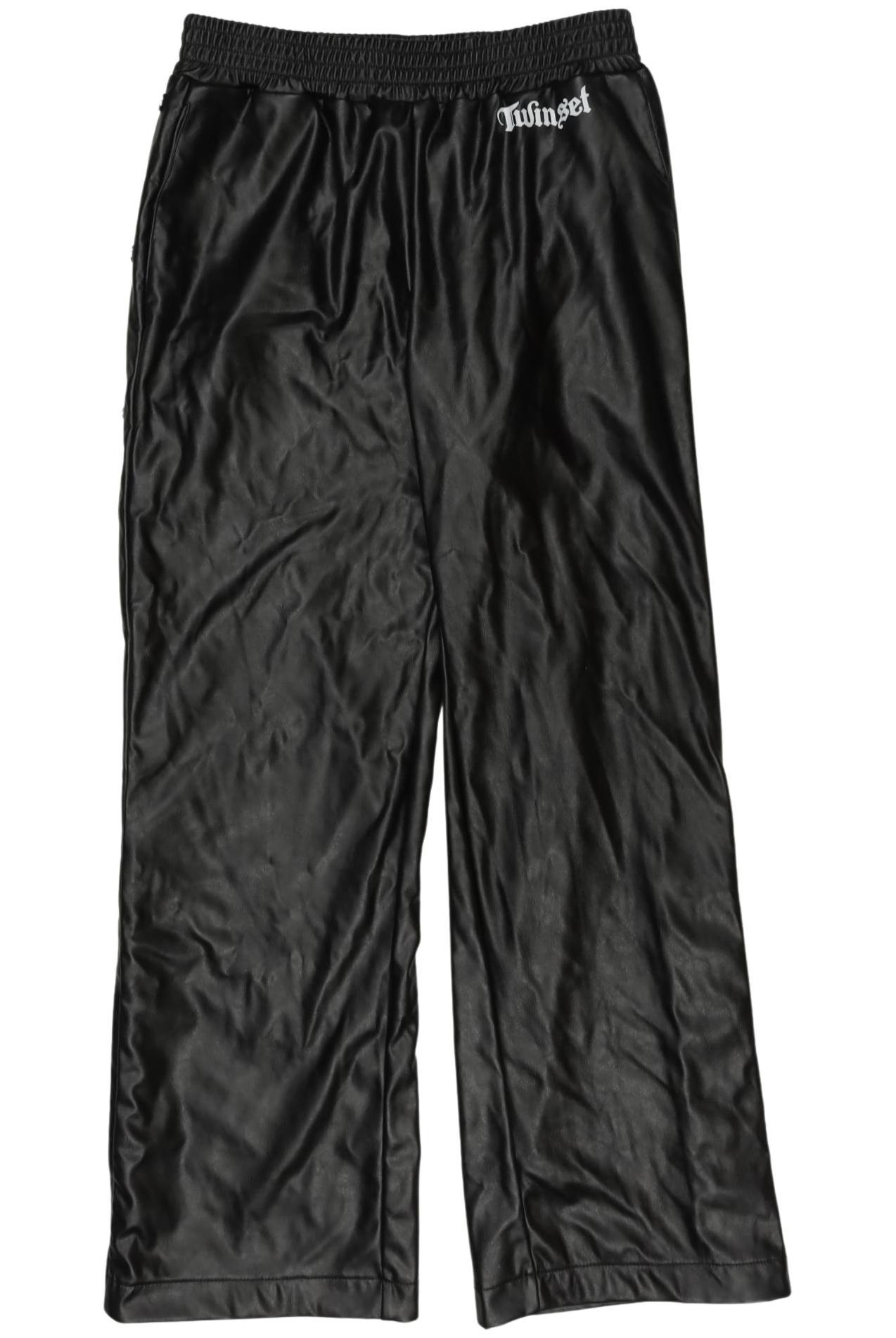 

Twinset Damen Stoffhose, schwarz, Gr. 10