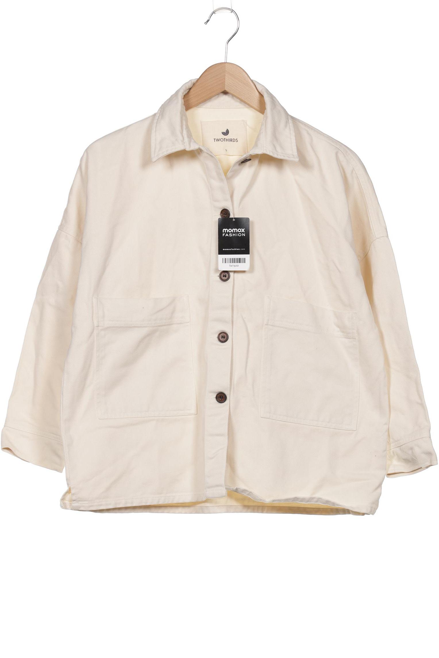 

Twothirds Damen Jacke, cremeweiß, Gr. 36