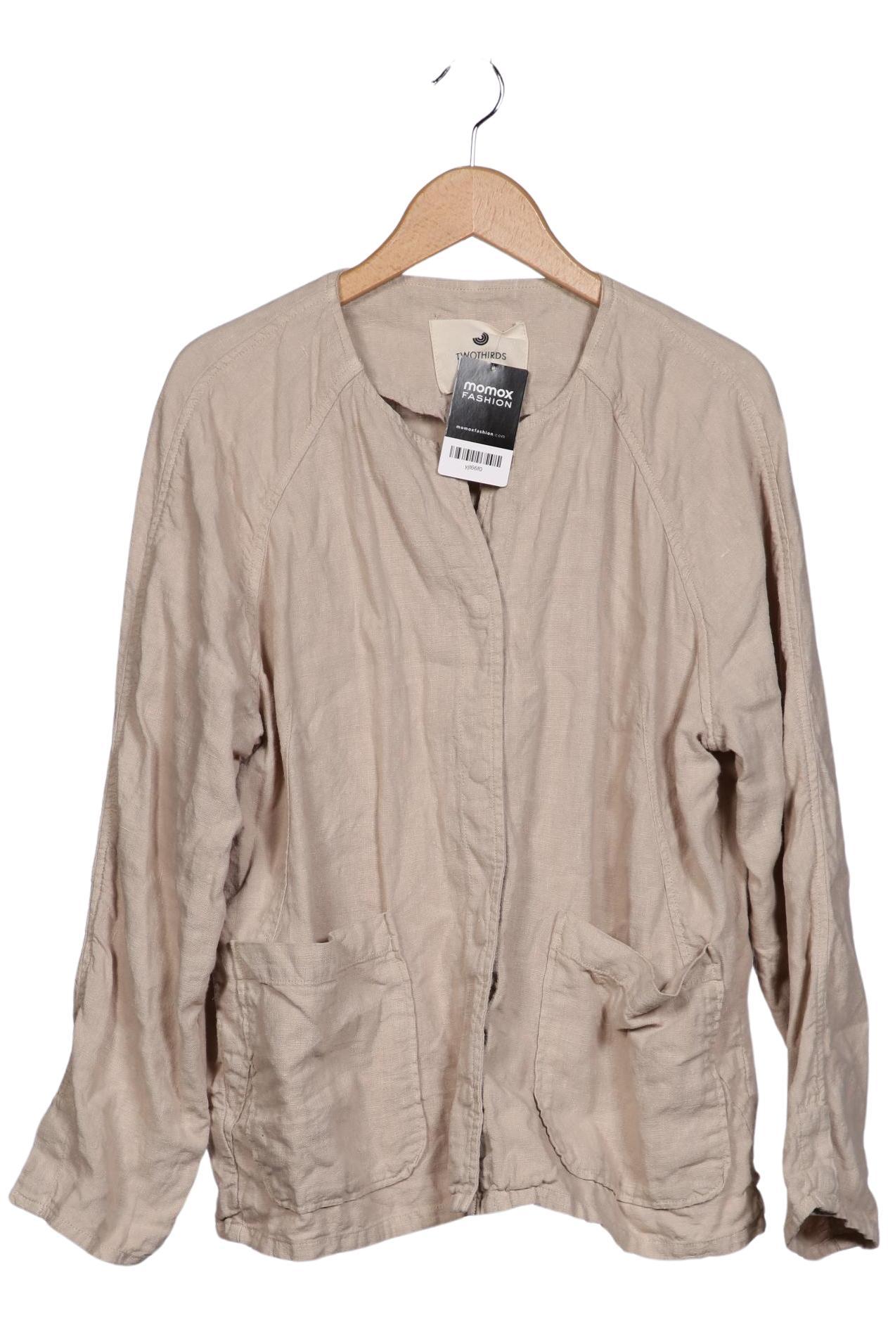 

Twothirds Damen Jacke, beige, Gr. 44