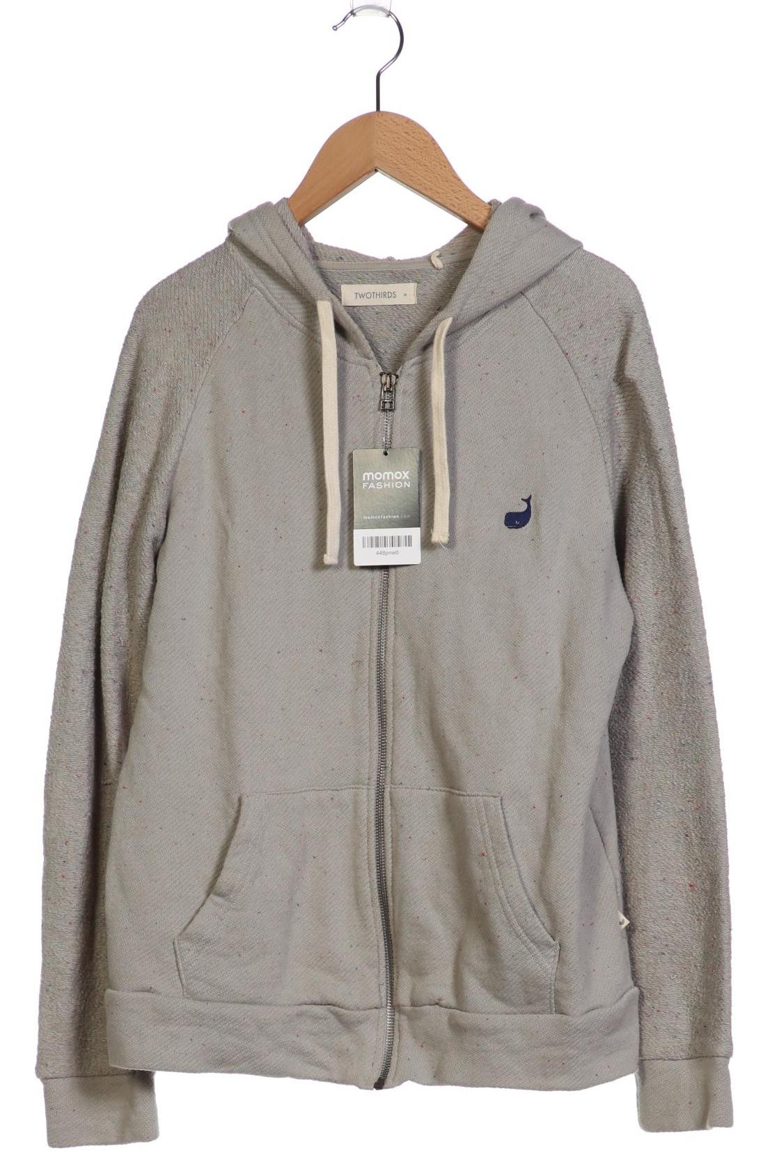 

Twothirds Damen Kapuzenpullover, grau, Gr. 38