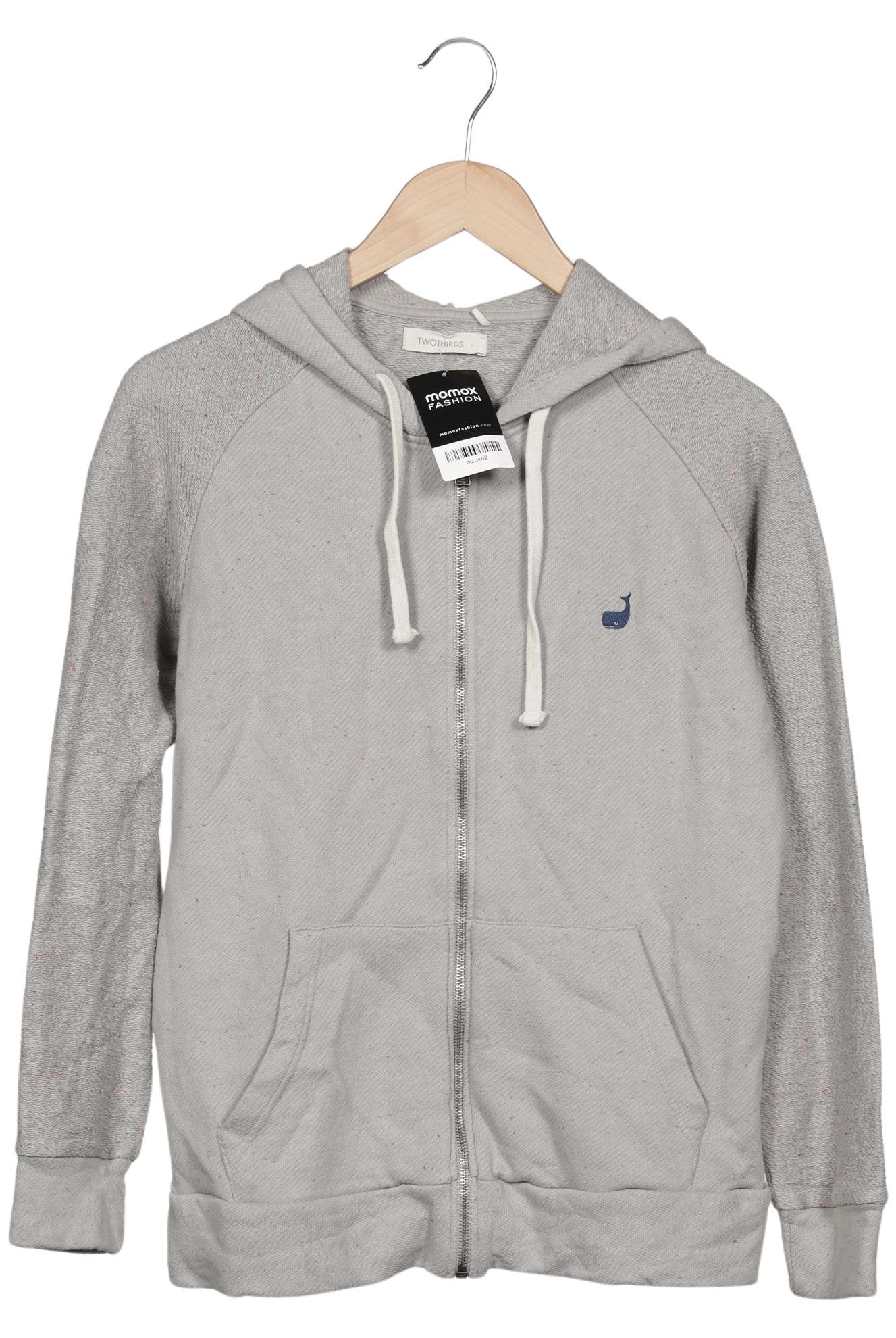 

Twothirds Damen Kapuzenpullover, grau, Gr. 42