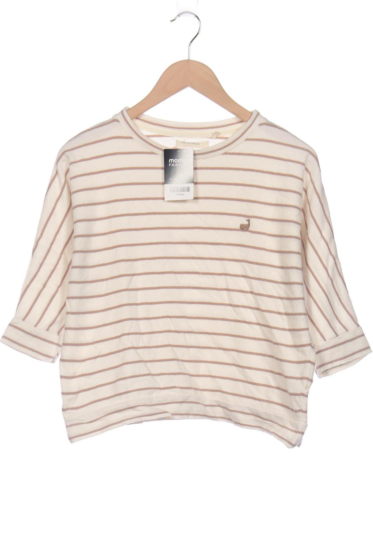 

Twothirds Damen Langarmshirt, cremeweiß, Gr. 36