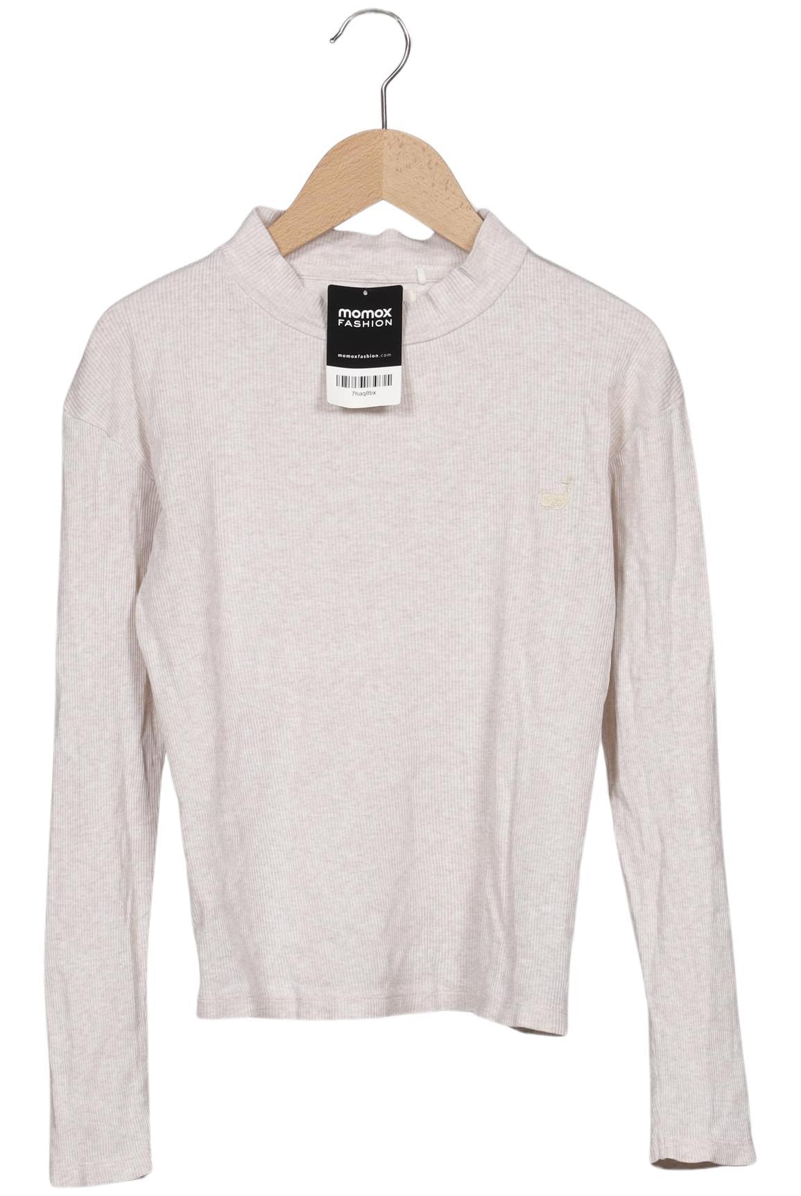 

Twothirds Damen Langarmshirt, beige, Gr. 34