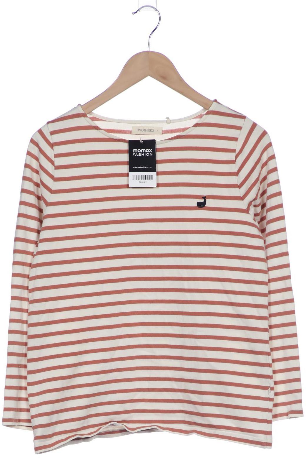 

Twothirds Damen Langarmshirt, cremeweiß, Gr. 36