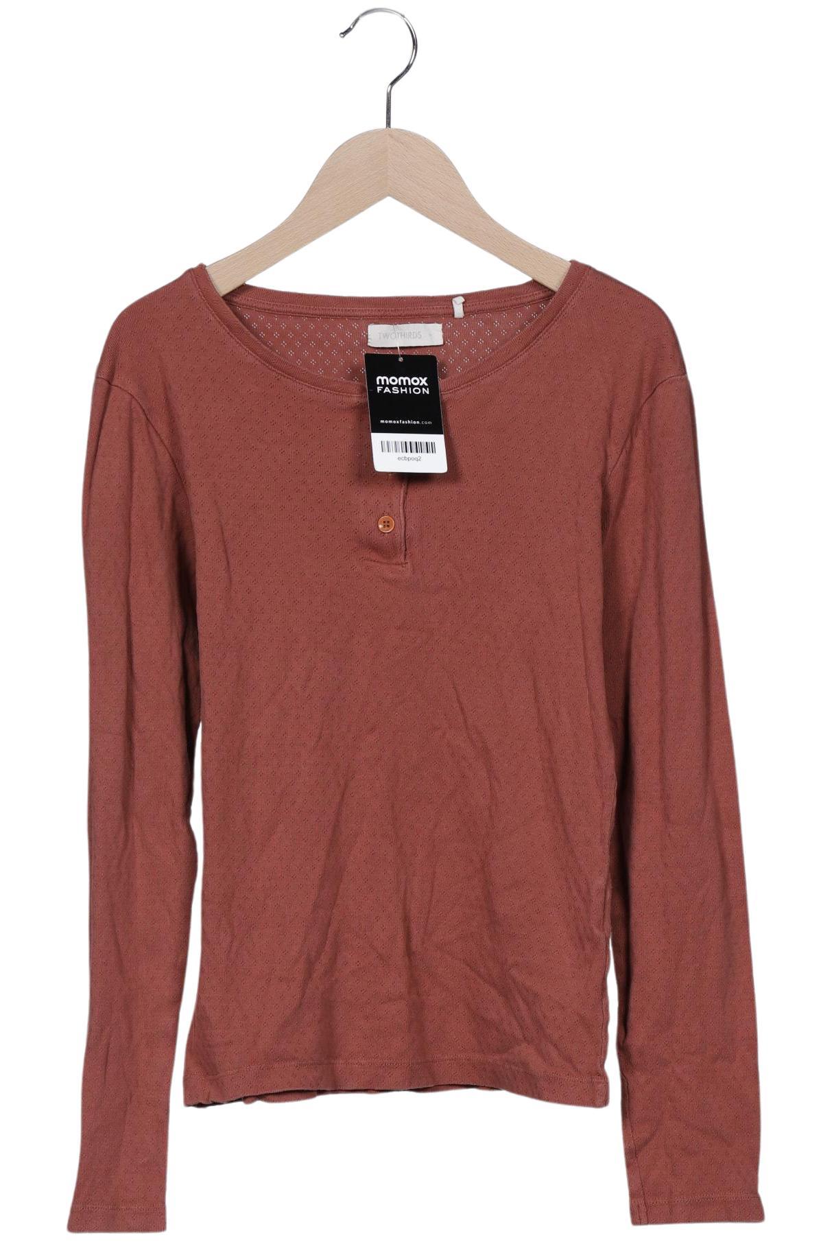 

Twothirds Damen Langarmshirt, braun, Gr. 38