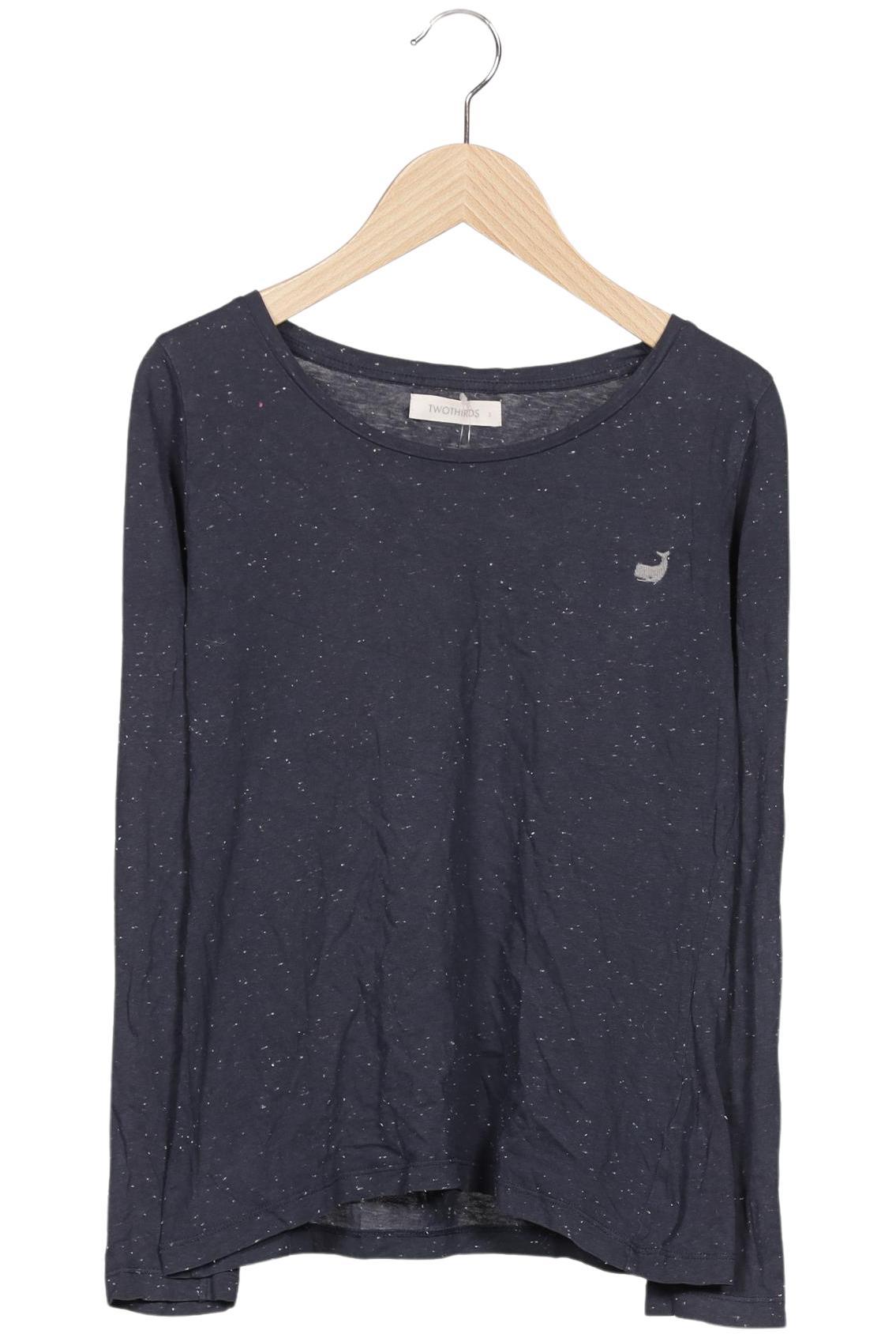 

Twothirds Damen Langarmshirt, marineblau, Gr. 36