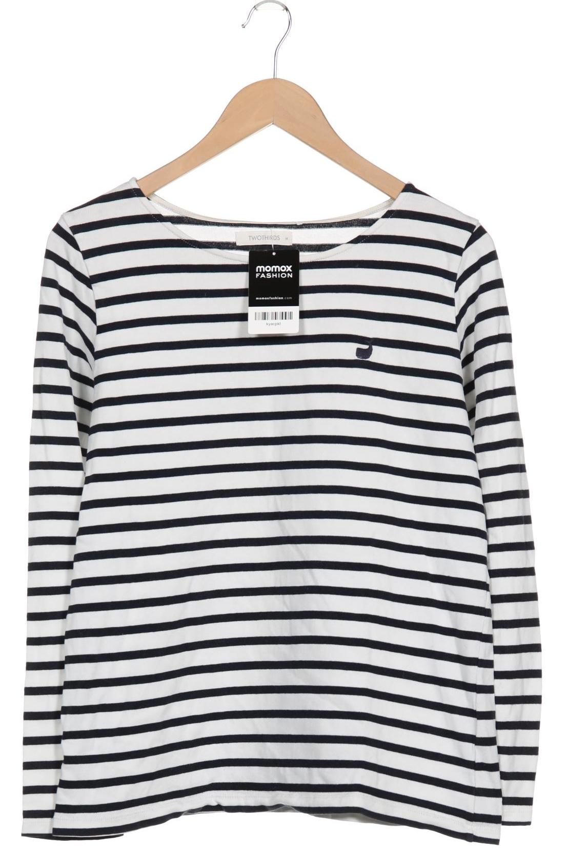 

Twothirds Damen Langarmshirt, weiß, Gr. 38