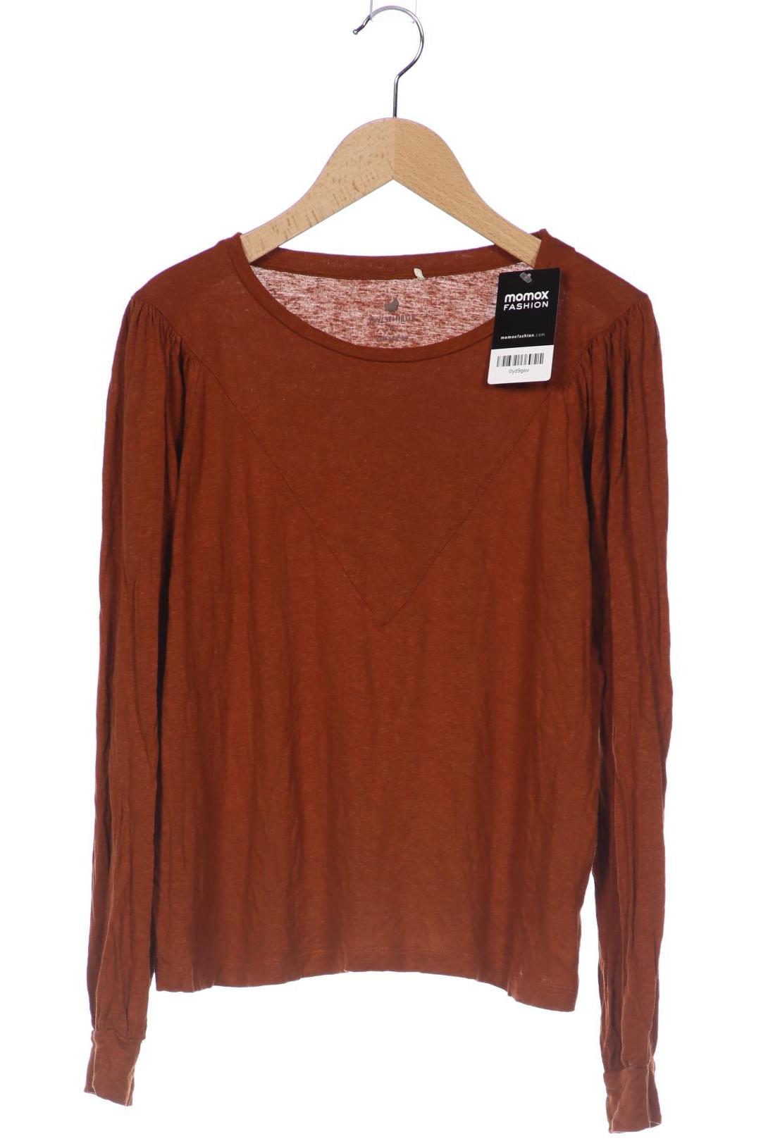 

Twothirds Damen Langarmshirt, orange, Gr. 38