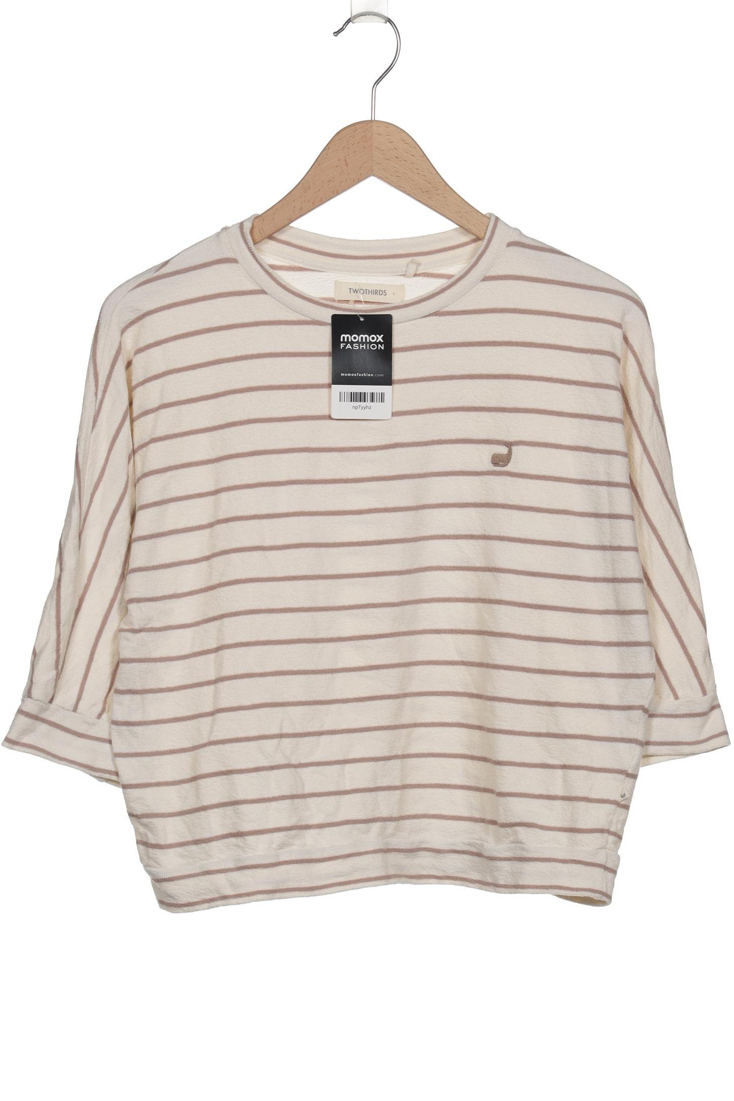 

Twothirds Damen Langarmshirt, beige, Gr. 42