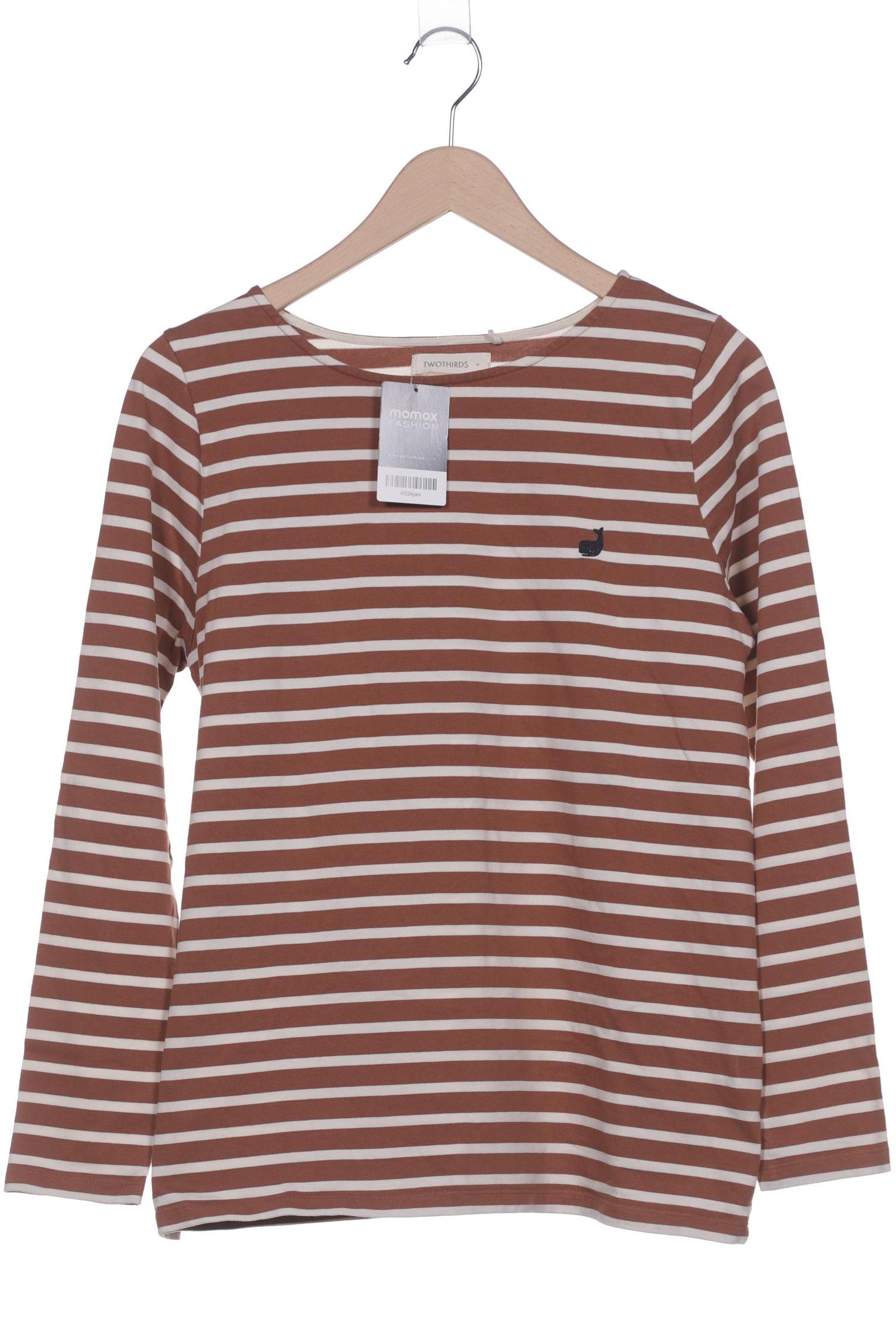 

Twothirds Damen Langarmshirt, braun, Gr. 38