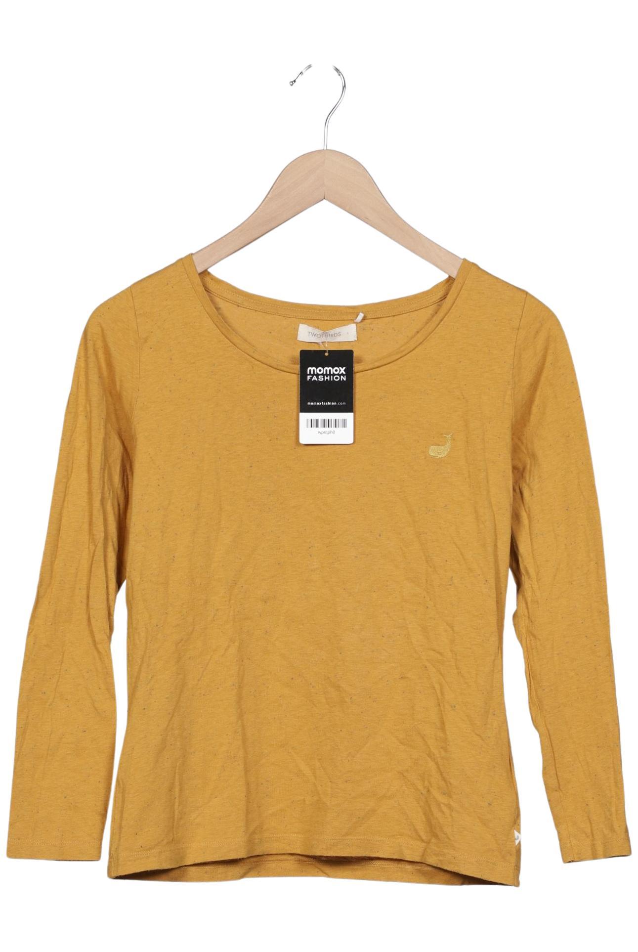 

Twothirds Damen Langarmshirt, gelb, Gr. 36