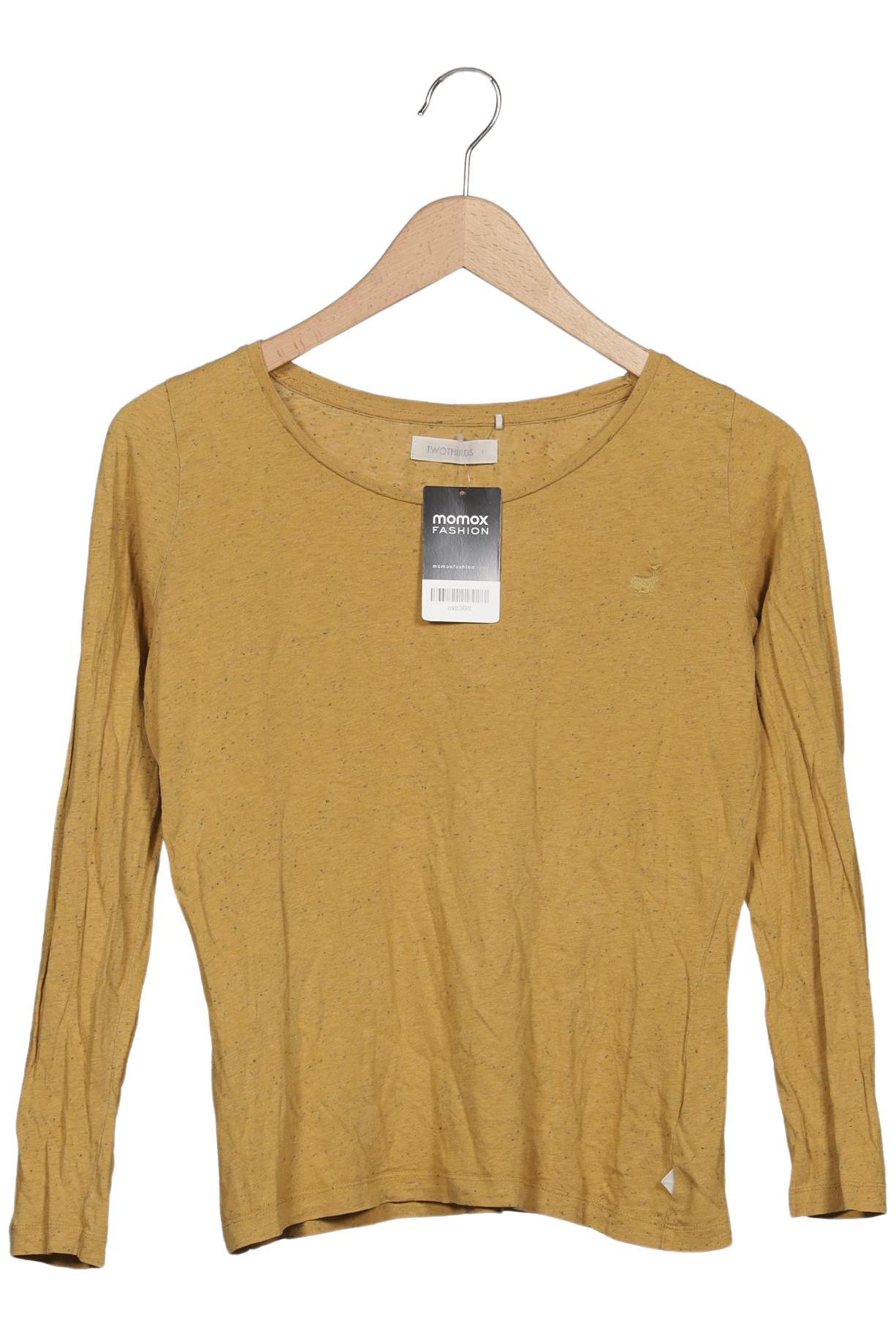 

Twothirds Damen Langarmshirt, gelb, Gr. 36
