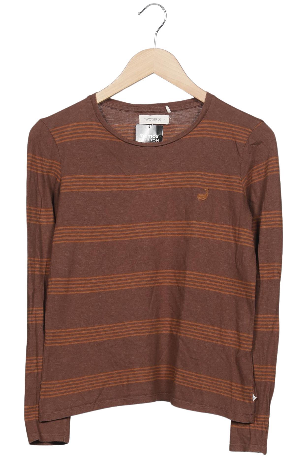 

Twothirds Damen Langarmshirt, braun, Gr. 36