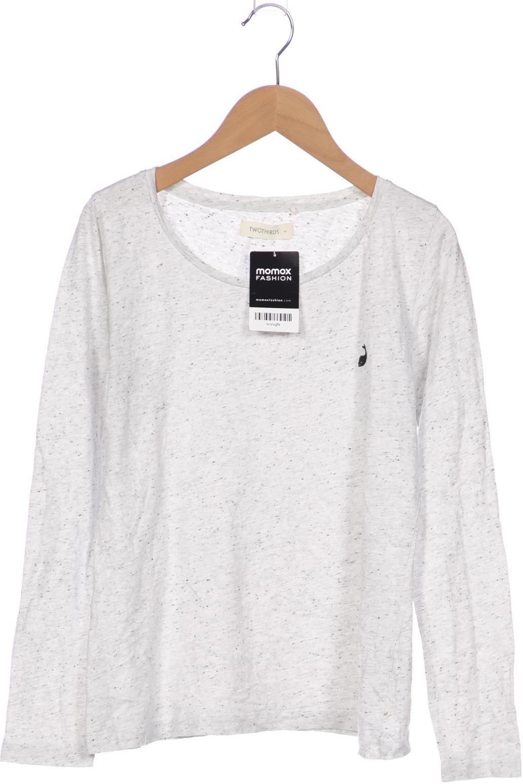 

Twothirds Damen Langarmshirt, grau, Gr. 38