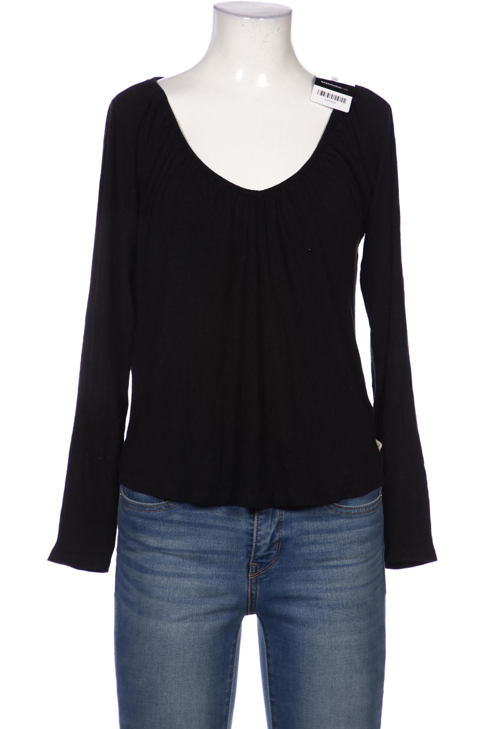 

Twothirds Damen Langarmshirt, schwarz, Gr. 34