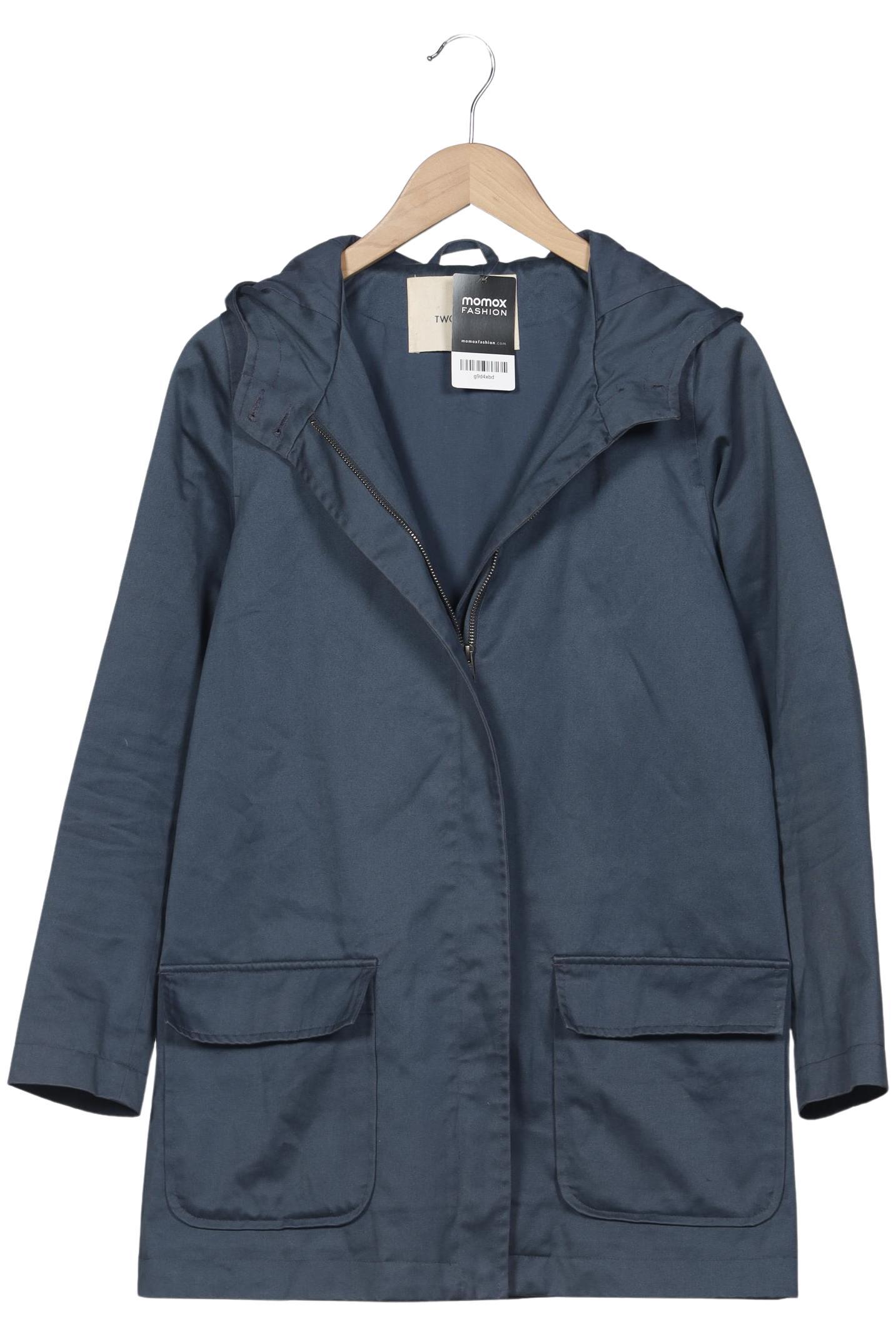 

Twothirds Damen Mantel, blau, Gr. 36