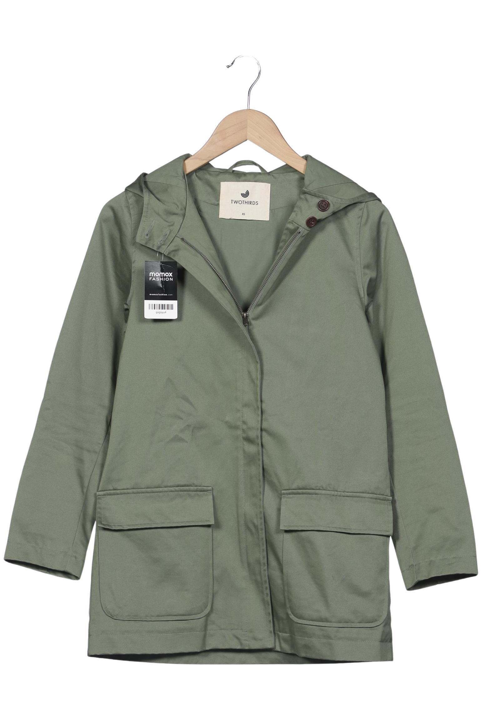 

Twothirds Damen Mantel, grün, Gr. 34