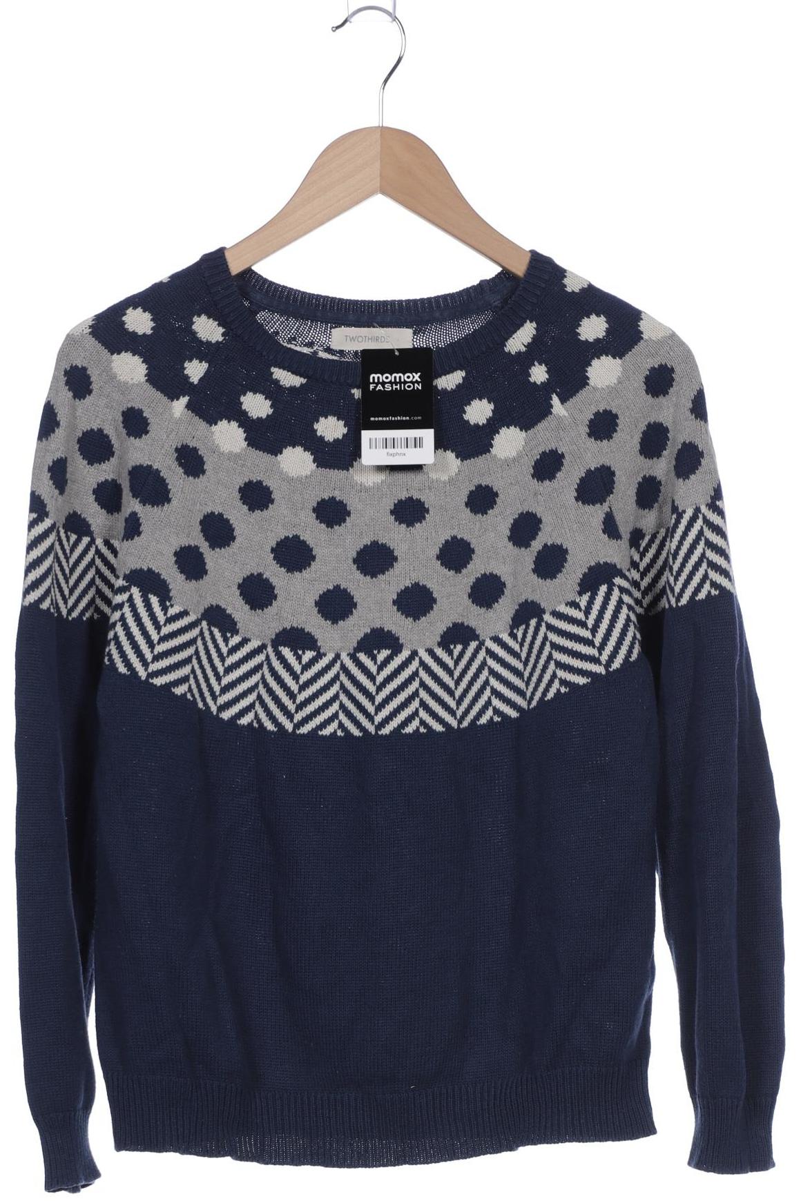 

Twothirds Damen Pullover, blau, Gr. 42
