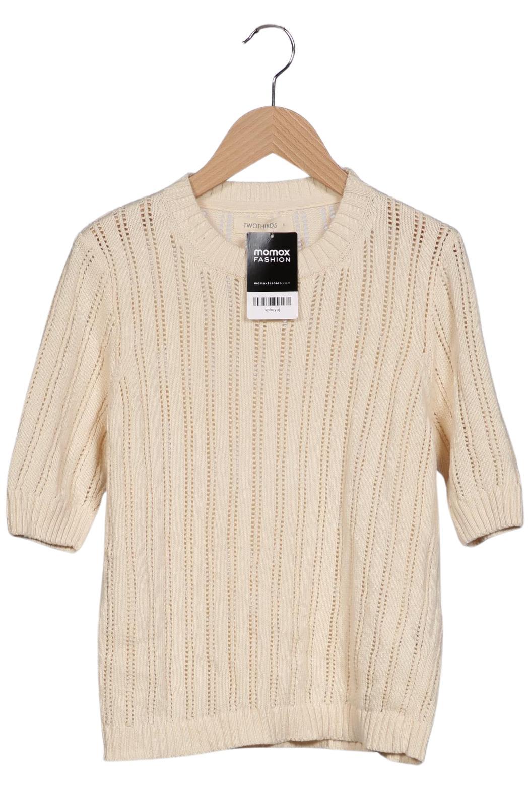 

Twothirds Damen Pullover, cremeweiß, Gr. 36