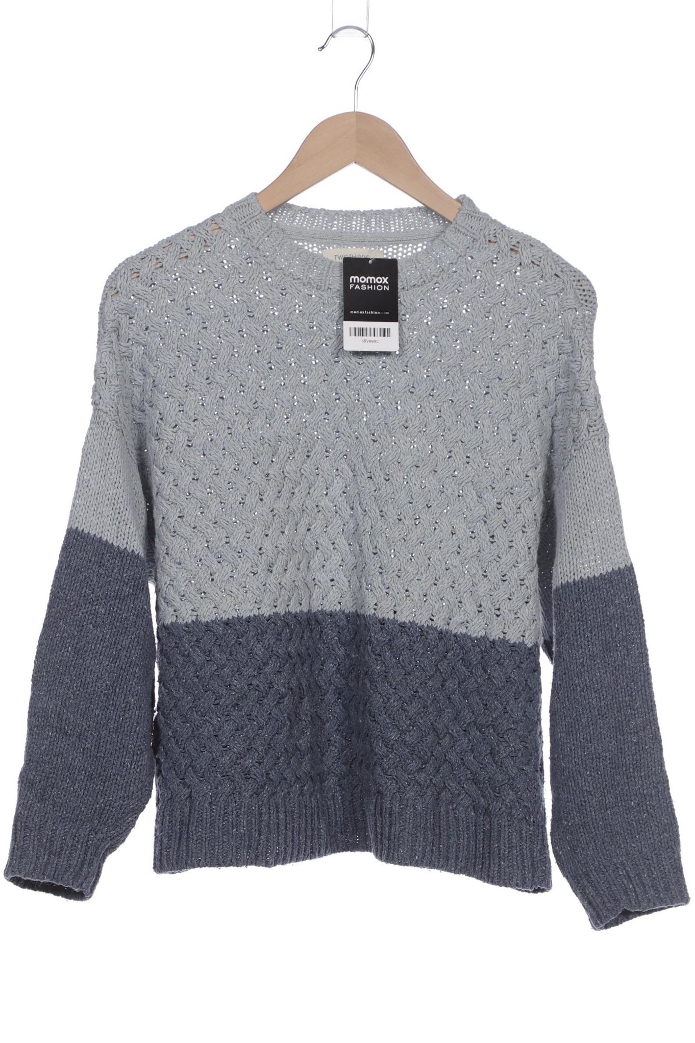 

Twothirds Damen Pullover, blau, Gr. 38