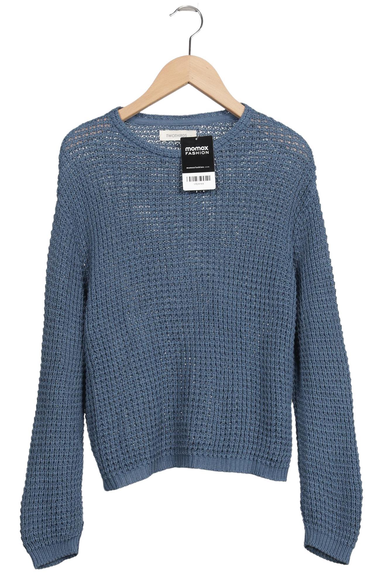 

Twothirds Damen Pullover, blau, Gr. 36